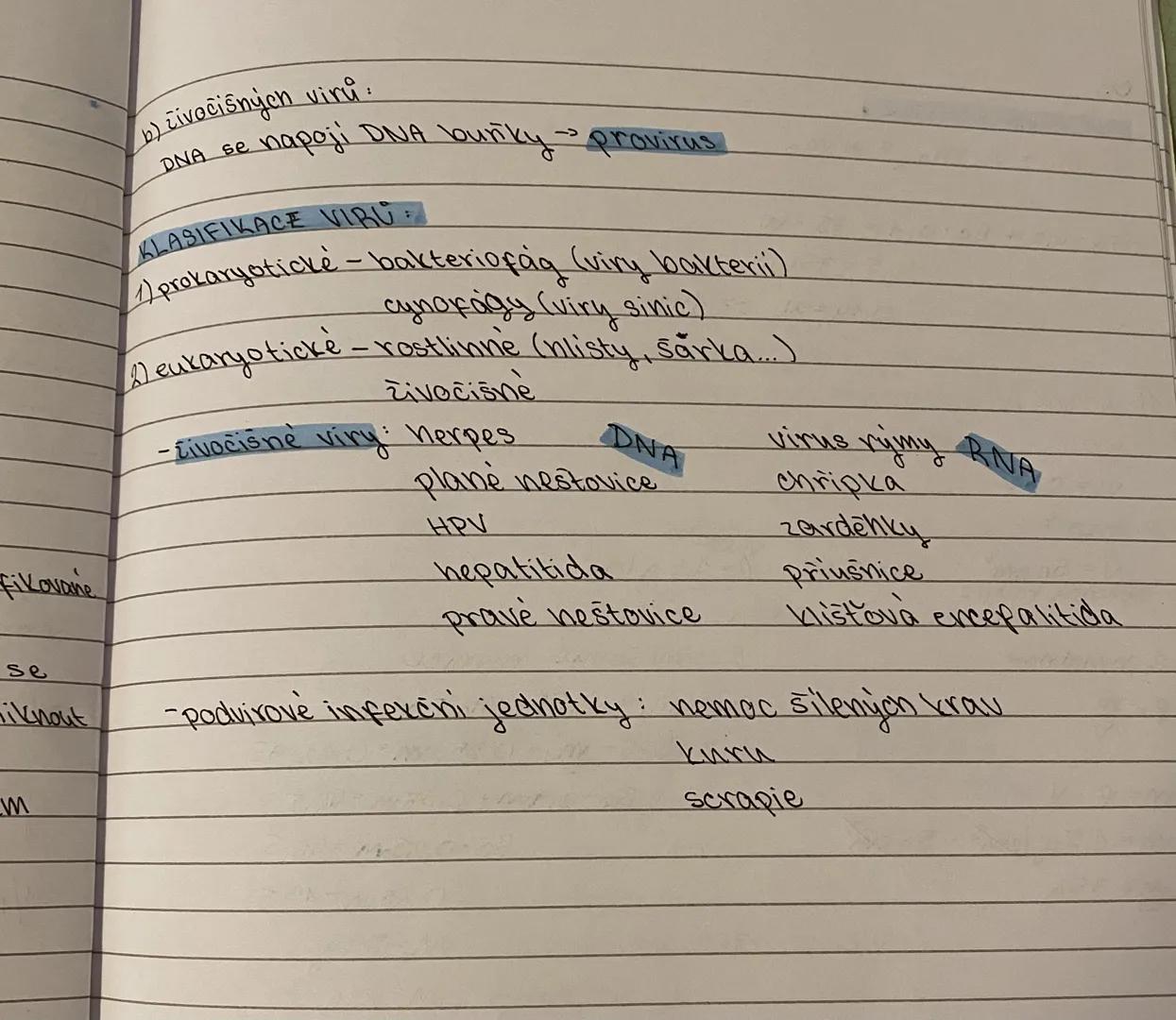 B.
VIRY
- nebuněčné částice, nitrobuněčni parazite
---pozorovány pomoci elektronového mikro shopu
---všudyprítomné (puida, voda, vzduch...)
