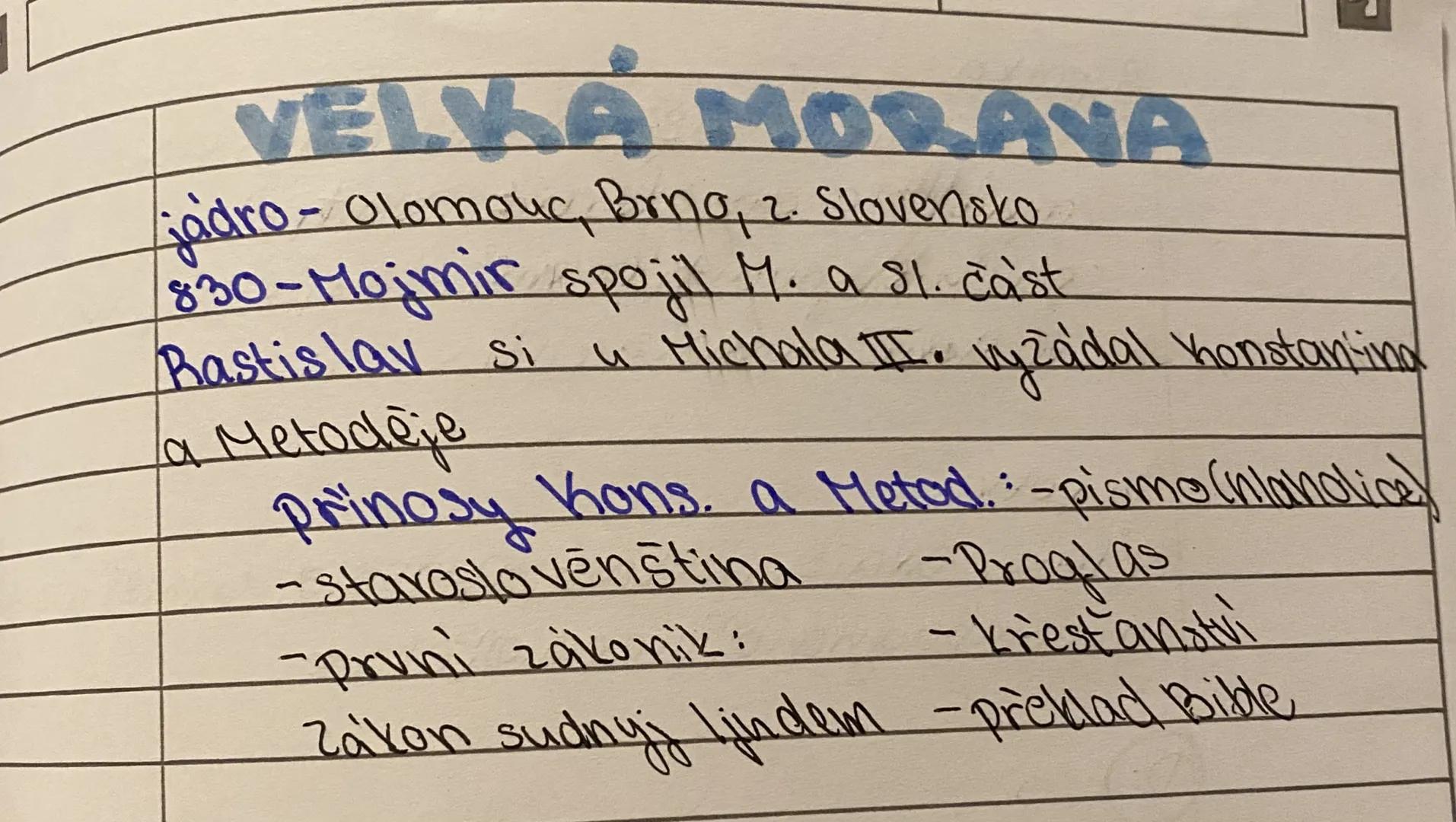 Sámova říše
- informace pouze v archeologii a
Fredegarové kronice
- Slované - Vinidé
Hunové - Avaři
- spor Slované x Avaři
(platili A.