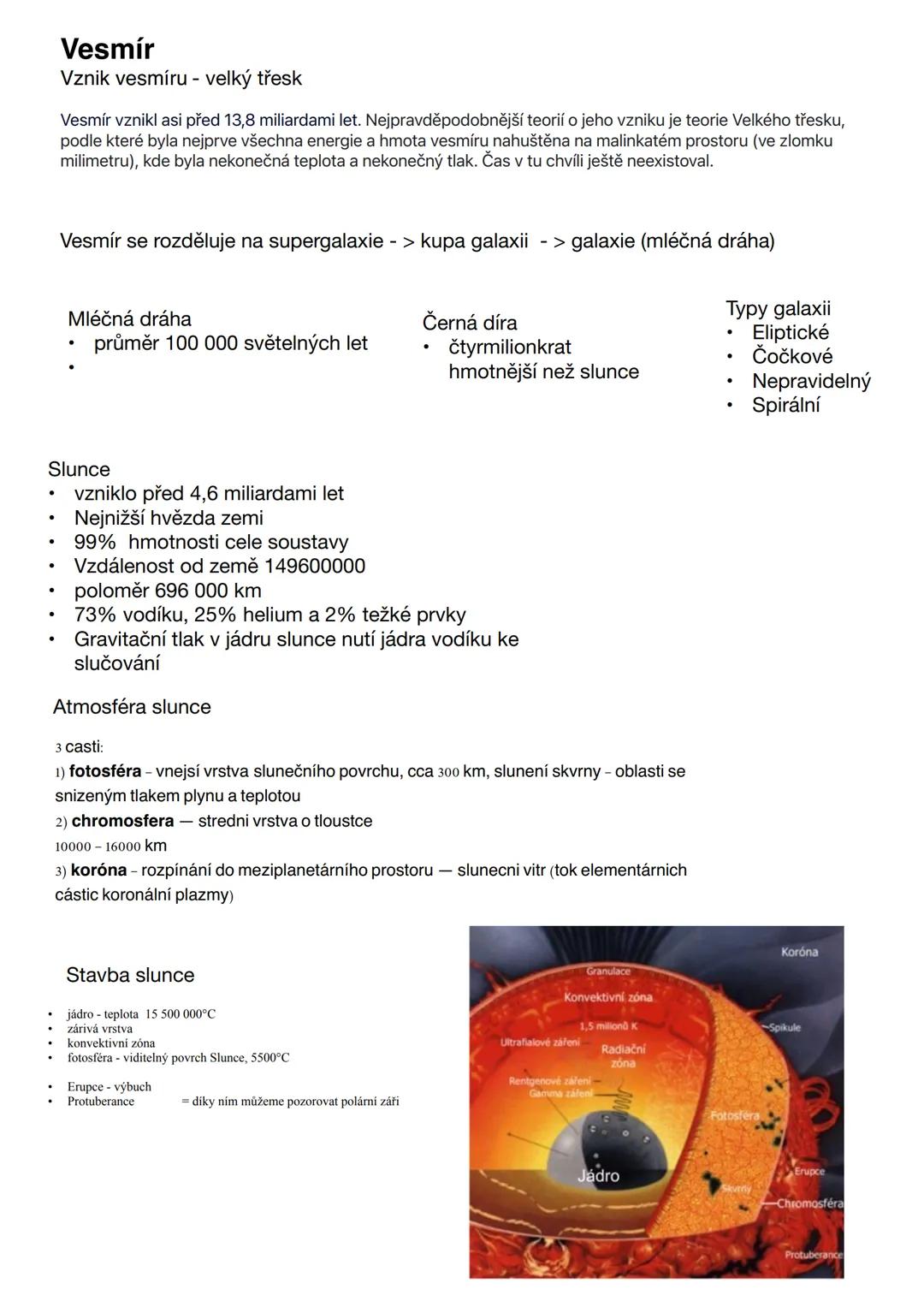 Zeměpis vesmír a kartografie