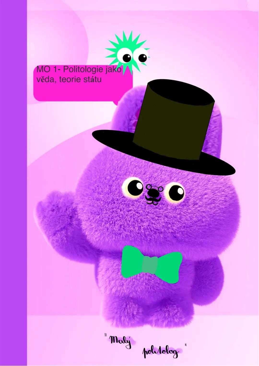 MO - Politologie jako věda, teorie státu
