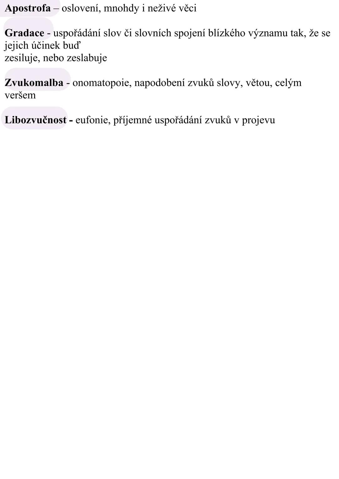 # Figury a tropy
jsou to zvláštní jazykové prostředky, které spoluvytvářejí estetickou funkci
literárního díla
# Tropy - jazykové prostředk