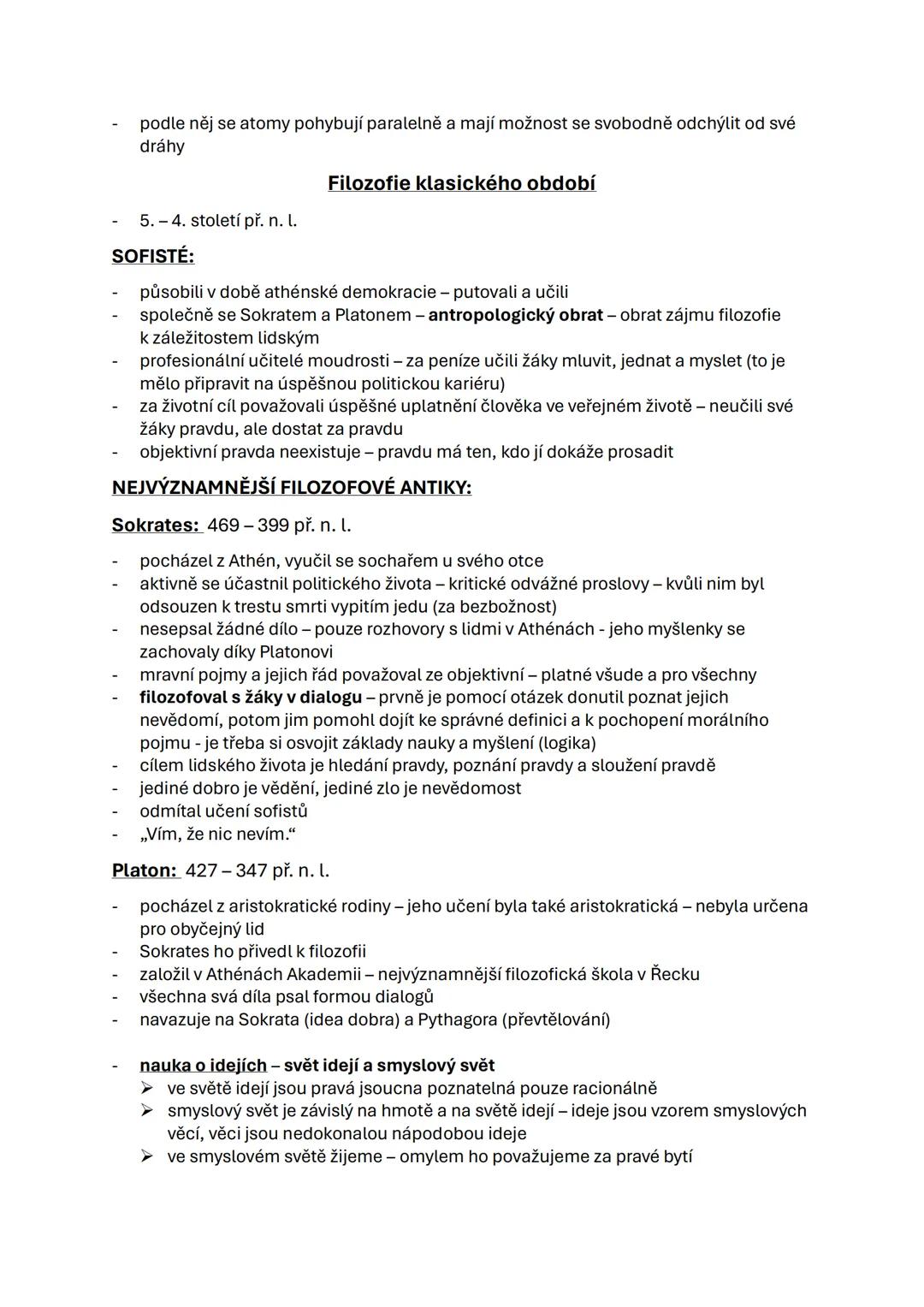 --- OCR Start ---
21. ANTICKÁ FILOZOFIE
počátky antické filozofie jsou spojeny s prostředím řeckých městských států v období
7.-6. století p