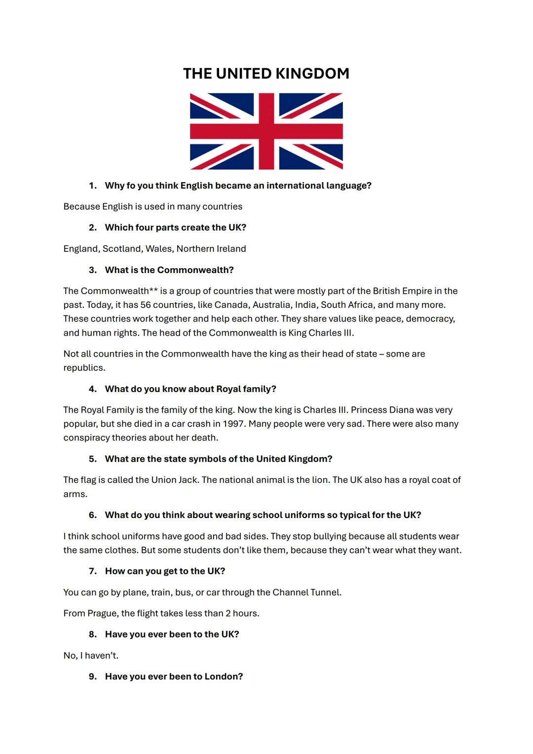 The united kingdom