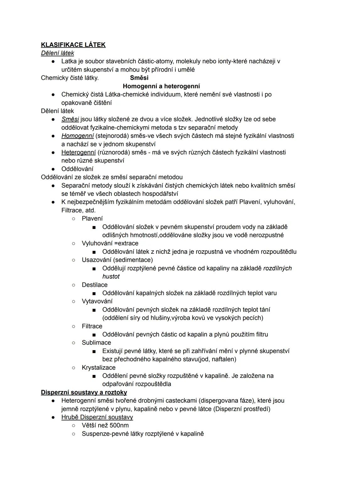 Základy přírodních věd