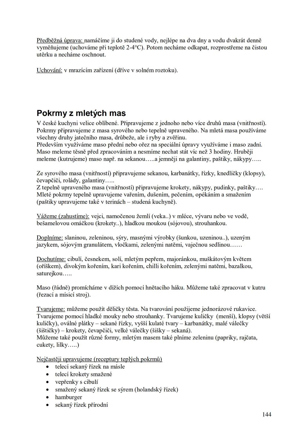 ## Učební skripta
## Kuchařská technologie Obsah:
Předmluva....
12
Hygiena a bezpečnost práce..
13
Hygienické minimum pro pracovníky v potra