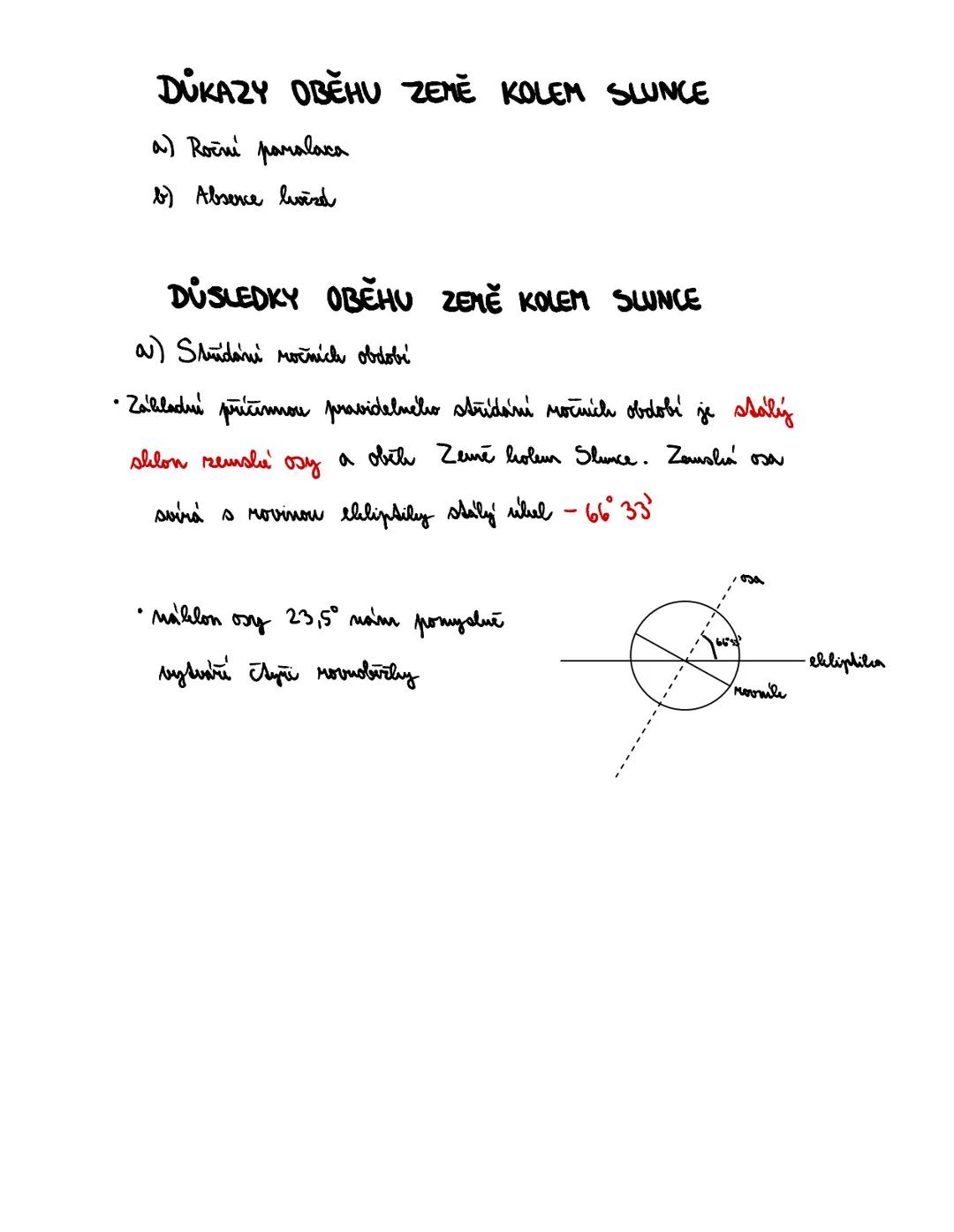 # POHYBY ZEMĚ
ROTACE ZEMĚ KOLEM OSY
* následek Arídárú due a noti
ROTACE ZEMĚ KOLEM SLUNCE
* obile po eliptické draze, o jejímž olinis