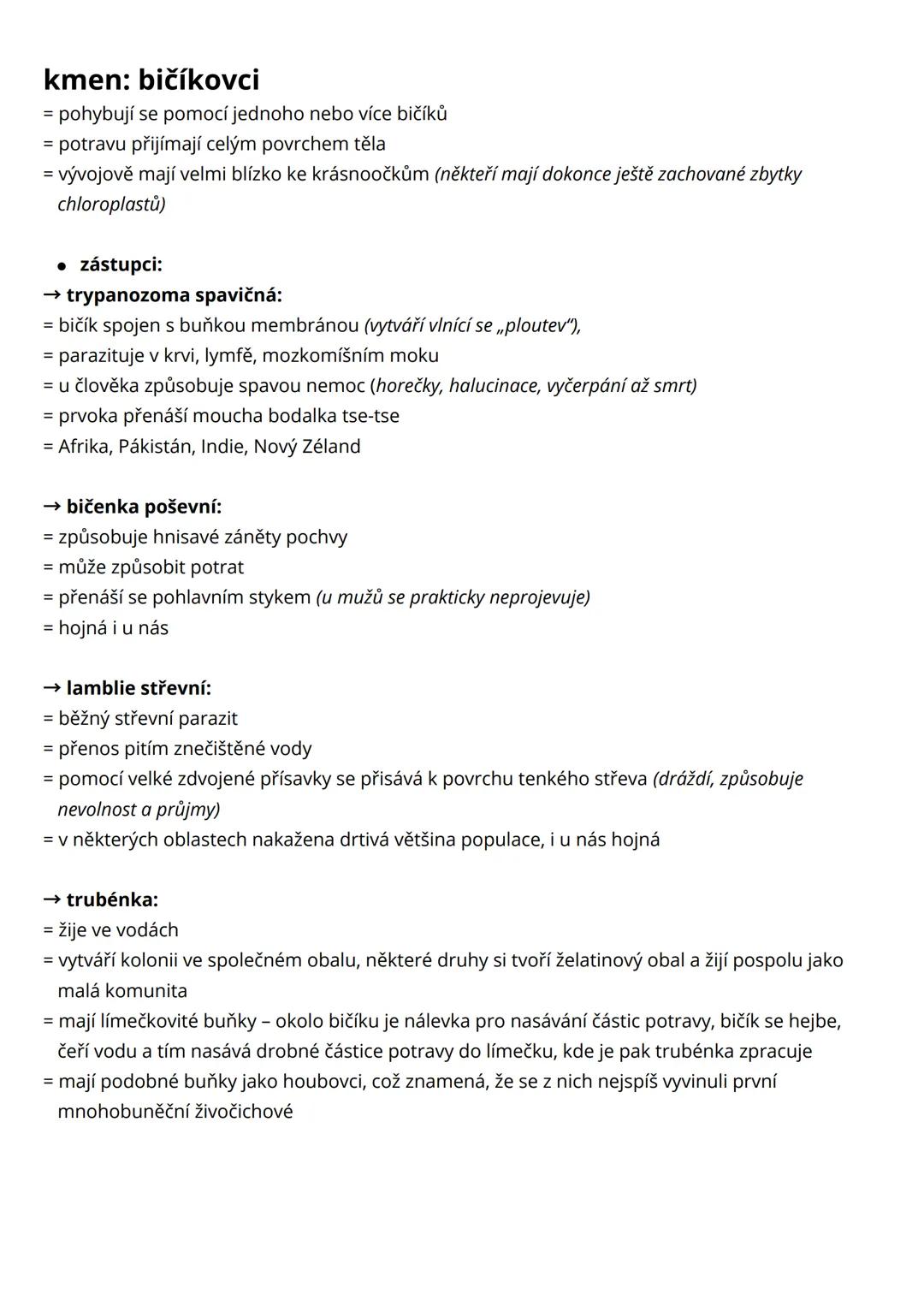 # jednobuněčné eukaryotické
# organismy - prvoci
= jednobuněčné eukaryotické organismy se znaky živočichů (bez buněčné stěny, heterotrofní.