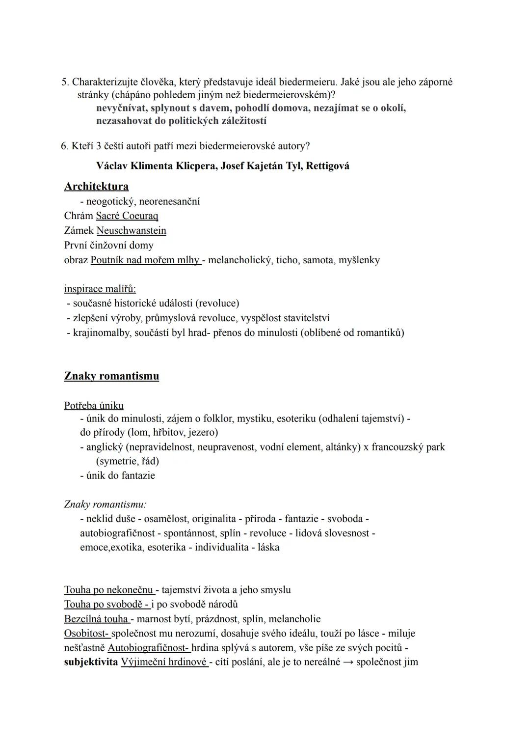 Romantismus- Anglie - 1. pol. 19. stol
= od slova román (dobrodružný, sentimentální)
rozdíly oproti klasicismu:
rozum x city
dramat x epika,