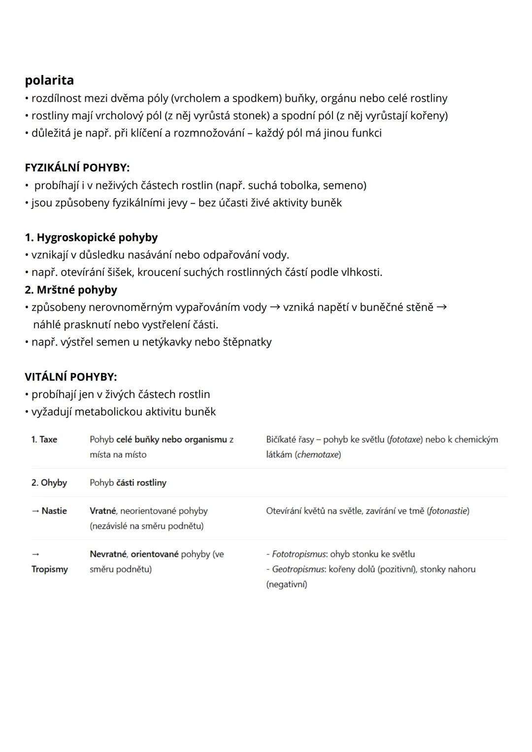 # fyziologie rostlin
= životní funkce rostlin a funkce jejich orgánů: fotosyntéza, dýchání, vodní režim rostliny, transport látek, mineráln