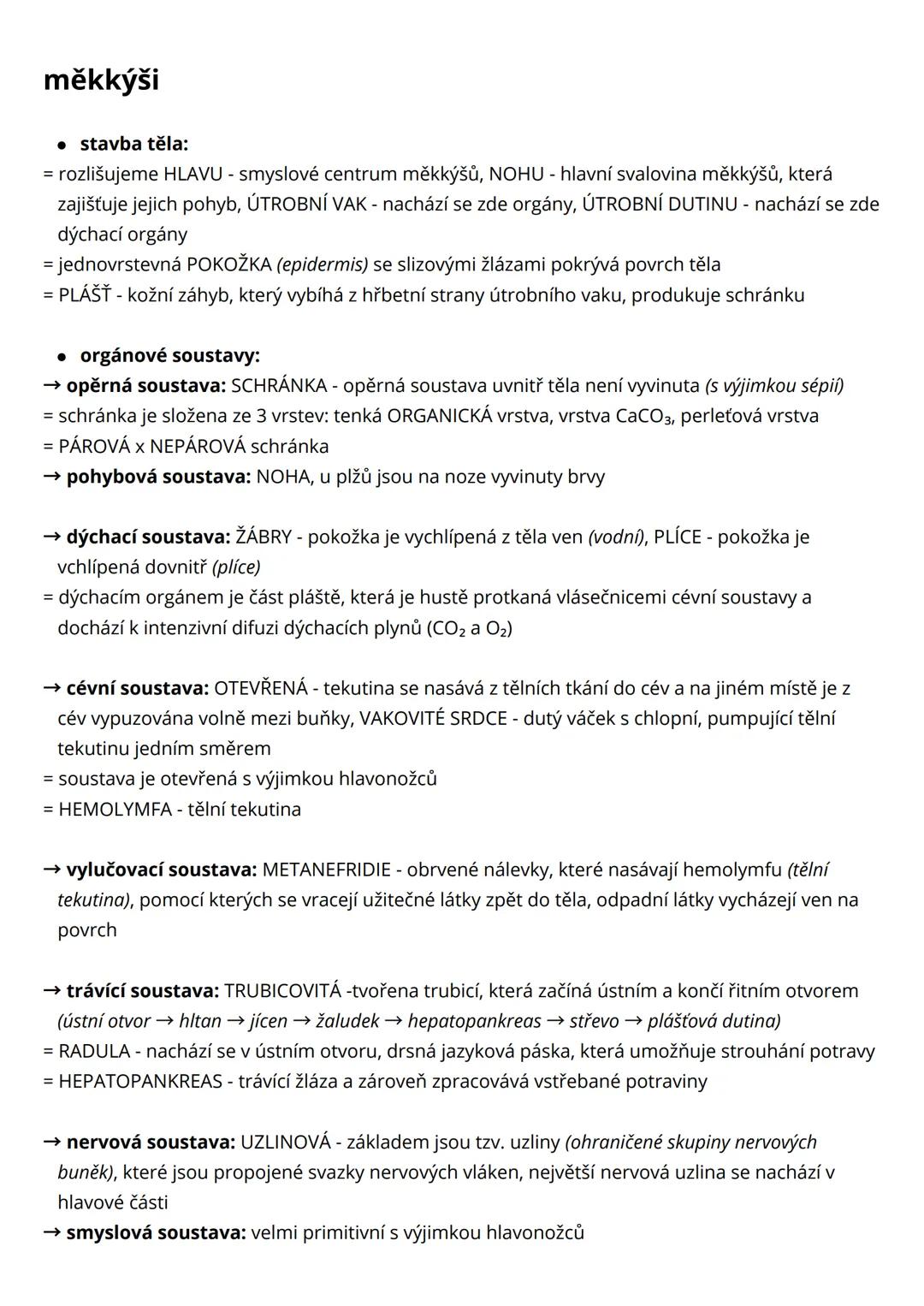 --- OCR Start ---
Kroužkovci a Měkkýši
Kroužkovci
• stavba těla:
= CEOLOM - tělní dutina, ve které probíhají životní děje a je ohraničena me