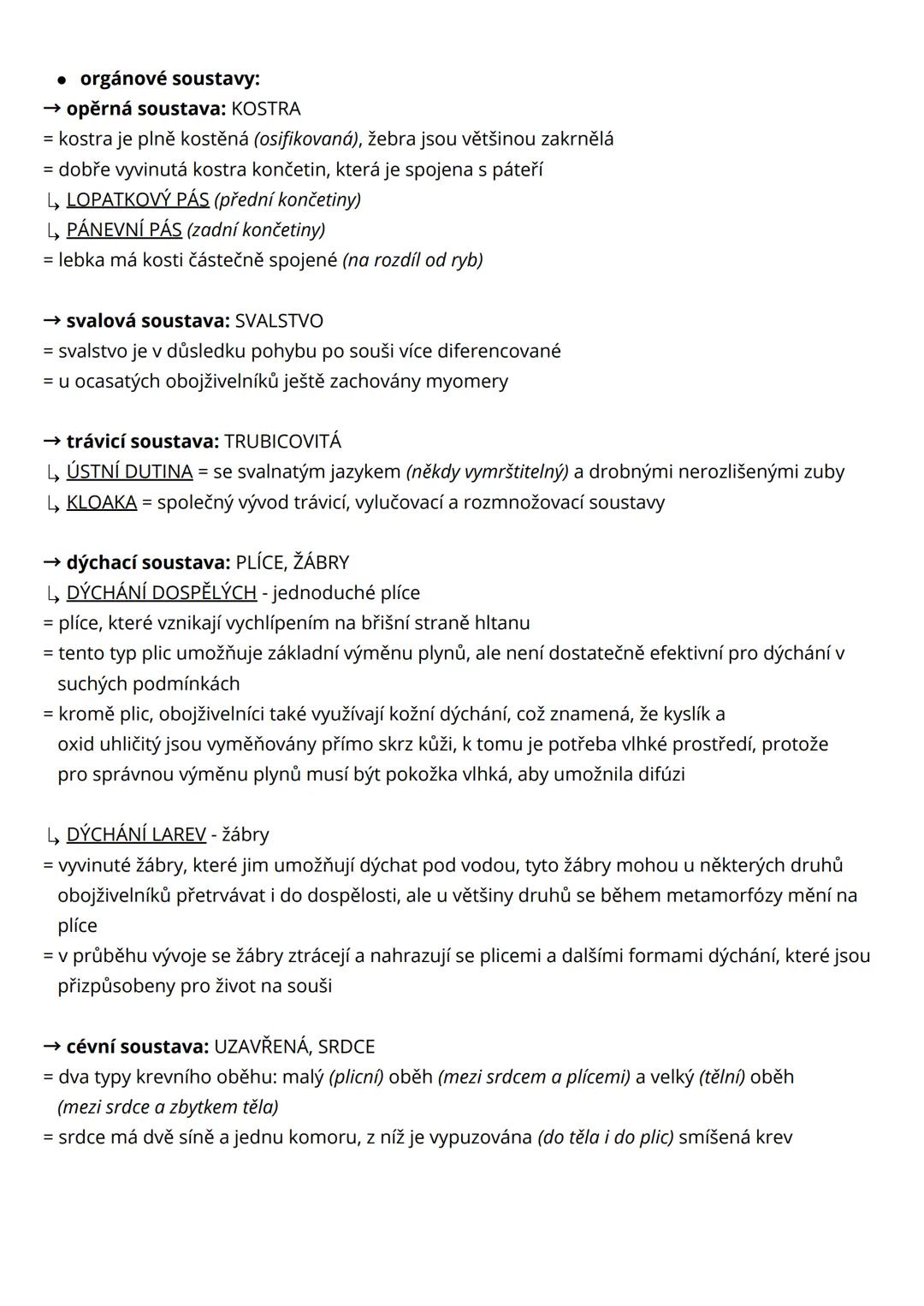 # ryby, obojživelníci
obratlovci
= přizpůsobeni nejrůznějším životním podmínkám - od mořských hlubin přes pevninské
ekosystémy až po vzduš