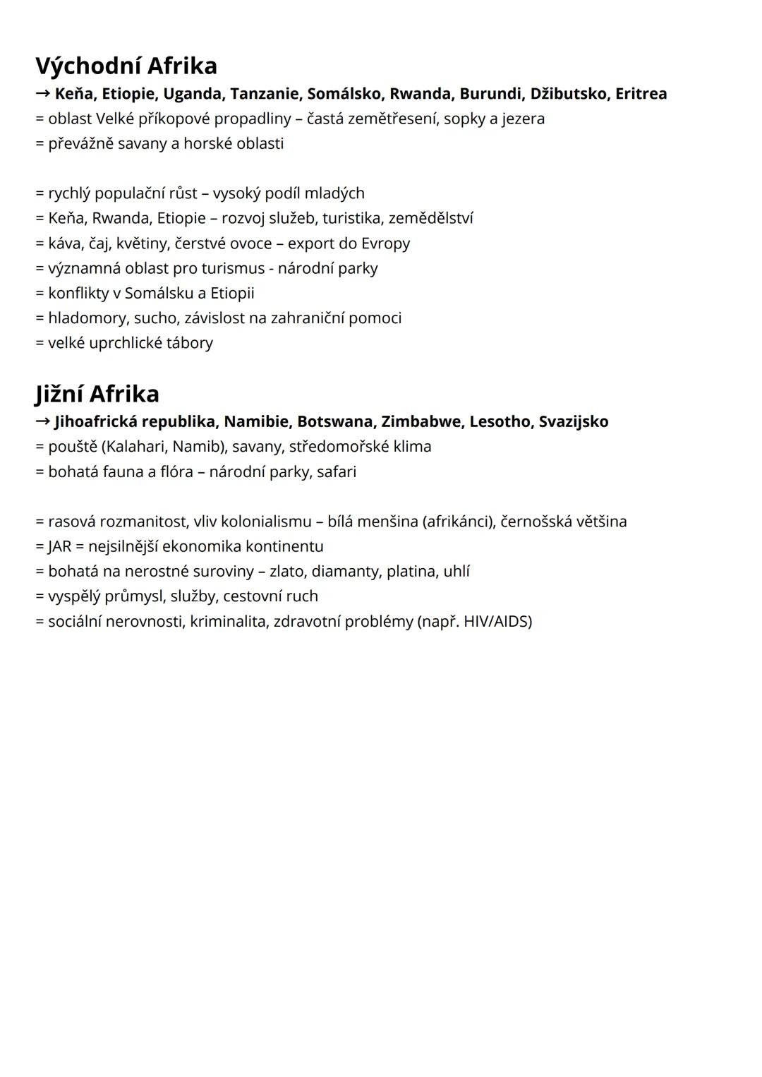 # Afrika
= Afrika leží převážně na východní polokouli - prochází jí rovník, obratník Raka i Kozoroha a
nultý poledník
= druhý největší kont