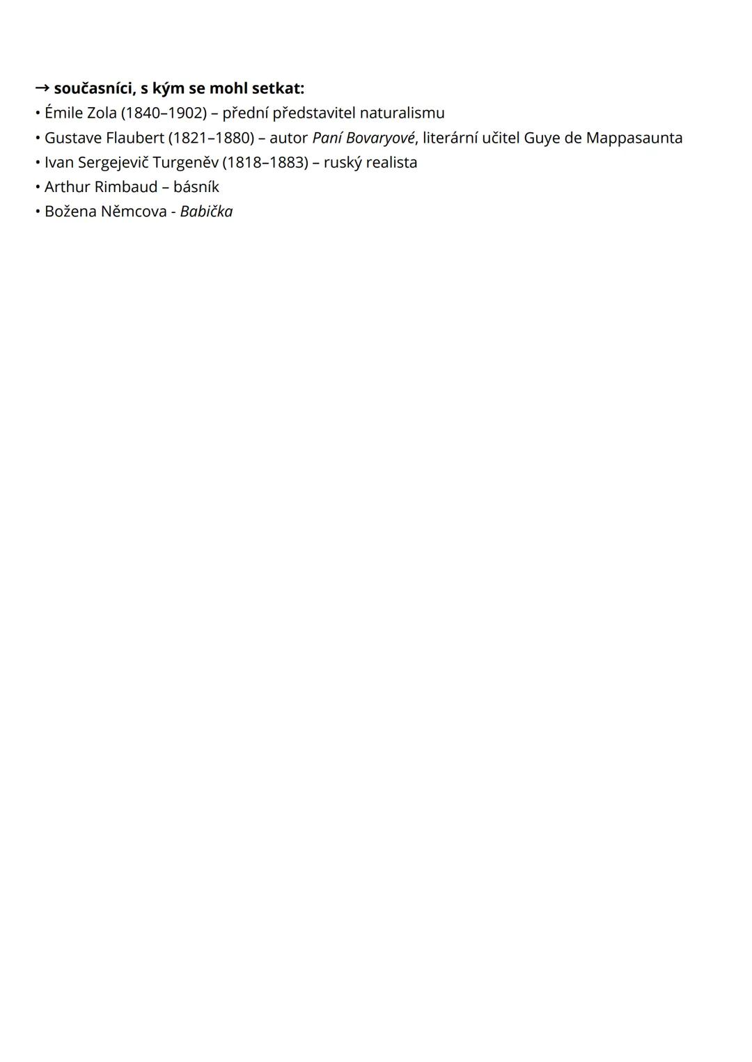 --- OCR Start ---
Kulička
Guy de Maupassant
• 1. část:
→ téma, myšlenka, motivy:
• téma = osud ženy lehčích mravů během francouzsko-pruské v