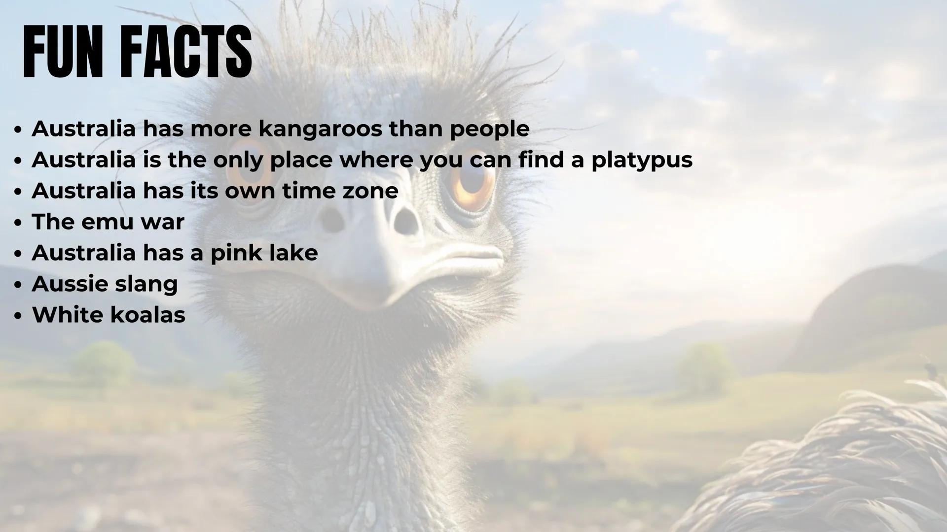 # AUSTRALIA # GEOGRAPHY OF AUSTRALIA
- It is located in the Southern Hemisphere
- It is an island, surrounded by Indian and Pacific oceans