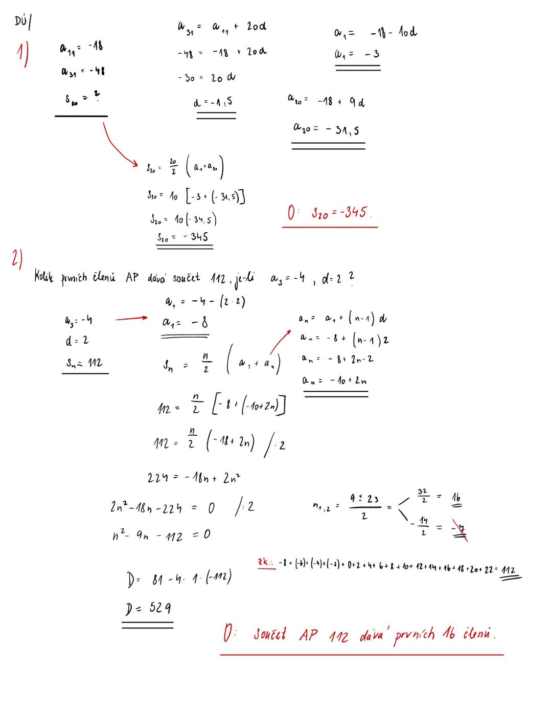 # ARITMETICKÁ POSLOUPNOST
2,4,6,8,10,12,14
6,3,0,-3,-6-9
-719,17,25, 33
$a$
$d$ deference
↓
$a_1, a_2, a_3, a_4, a_5, a_6$ ... $a_{n