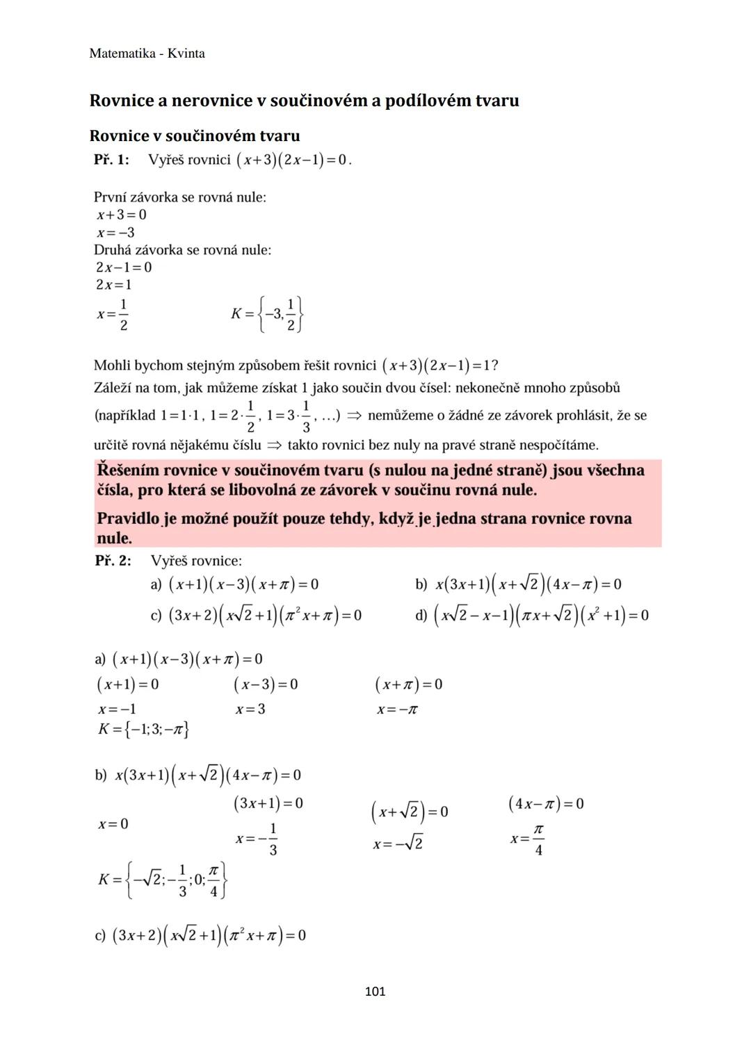 Matematika - Kvinta
Číselné obory..................................................3
Množiny................................................