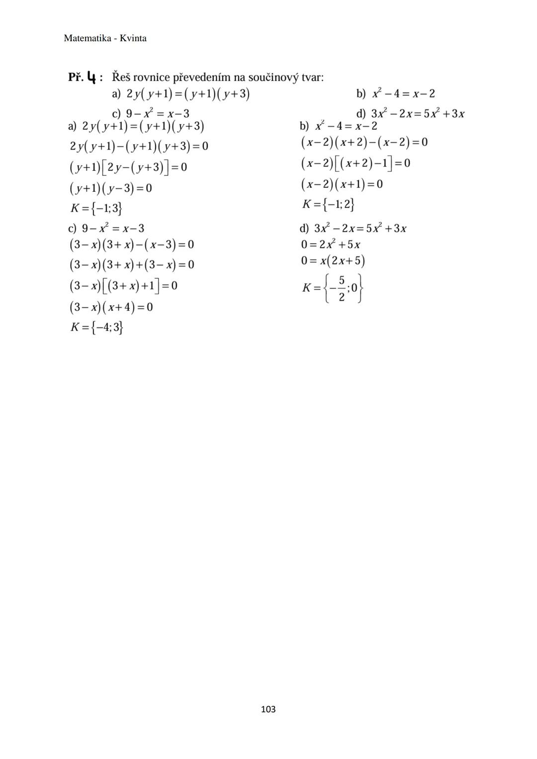 Matematika - Kvinta
Číselné obory..................................................3
Množiny................................................