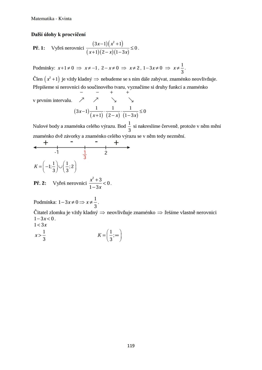 Matematika - Kvinta
Číselné obory..................................................3
Množiny................................................