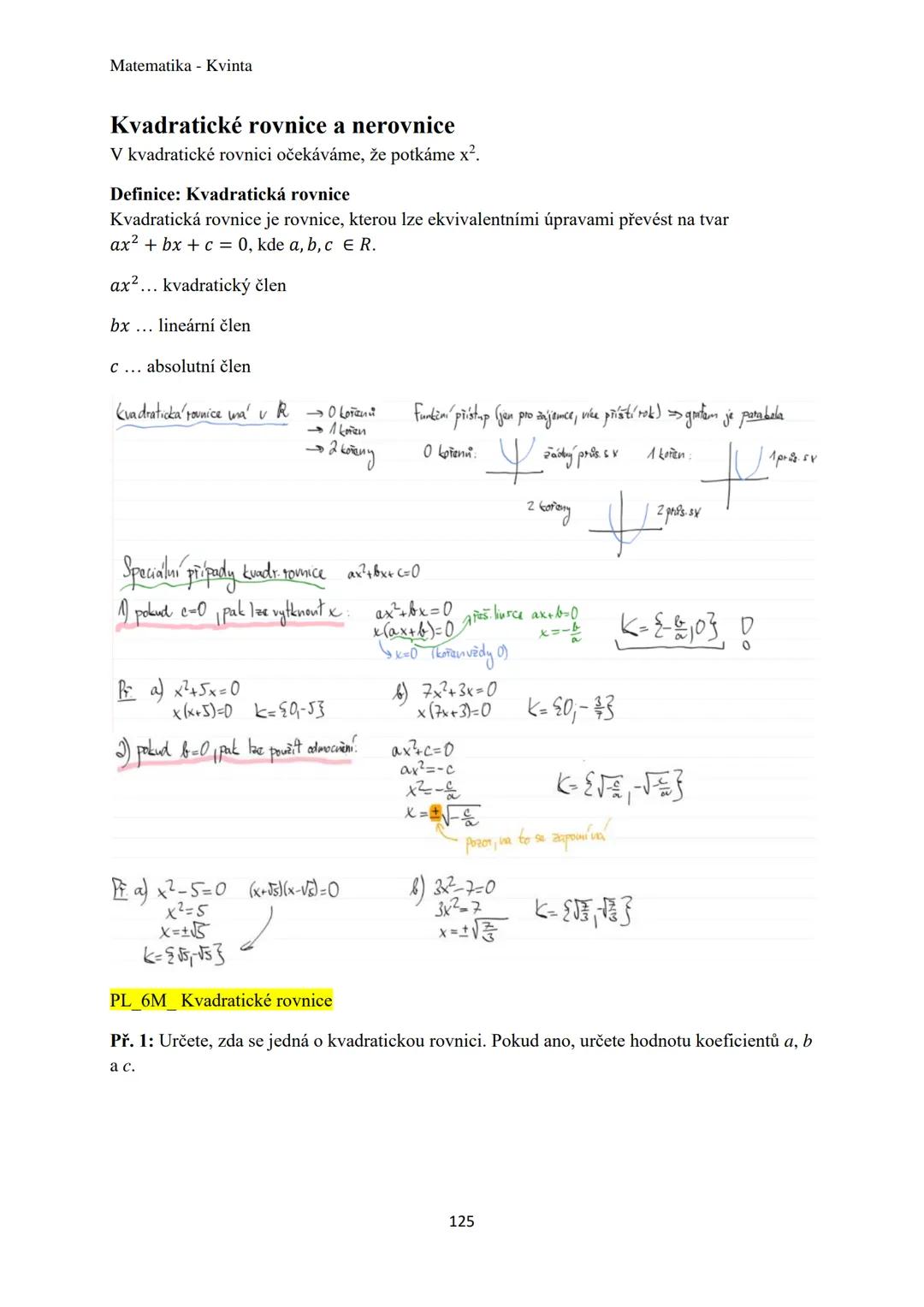 Matematika - Kvinta
Číselné obory..................................................3
Množiny................................................