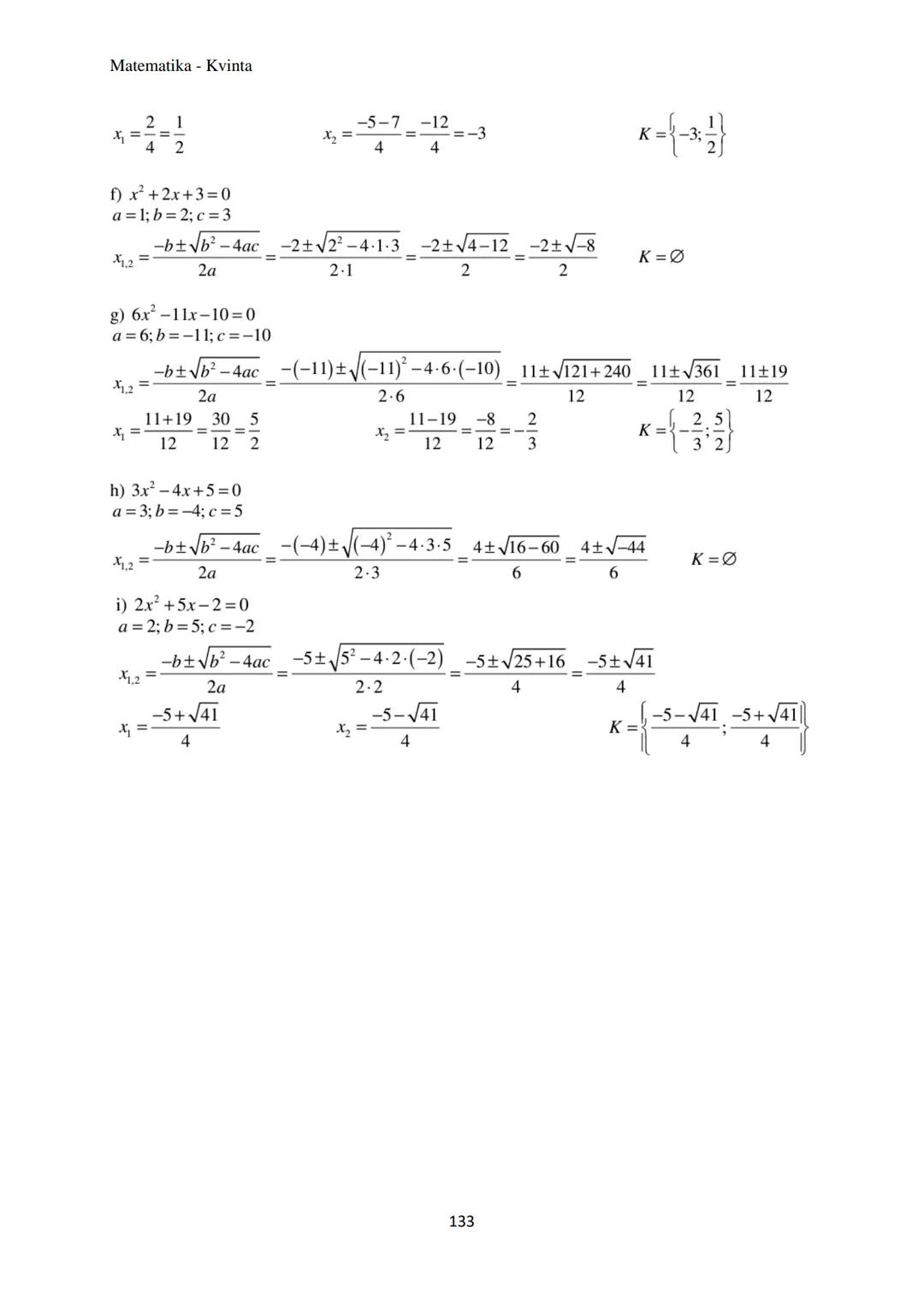 Matematika - Kvinta
Číselné obory..................................................3
Množiny................................................