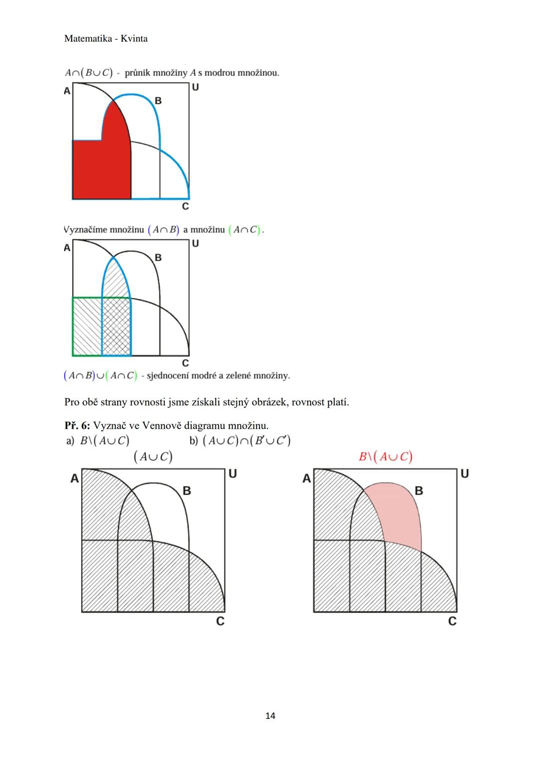 Matematika - Kvinta
Číselné obory..................................................3
Množiny................................................