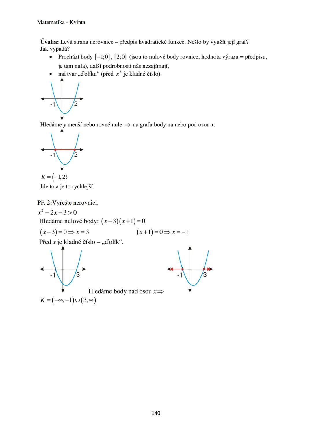 Matematika - Kvinta
Číselné obory..................................................3
Množiny................................................