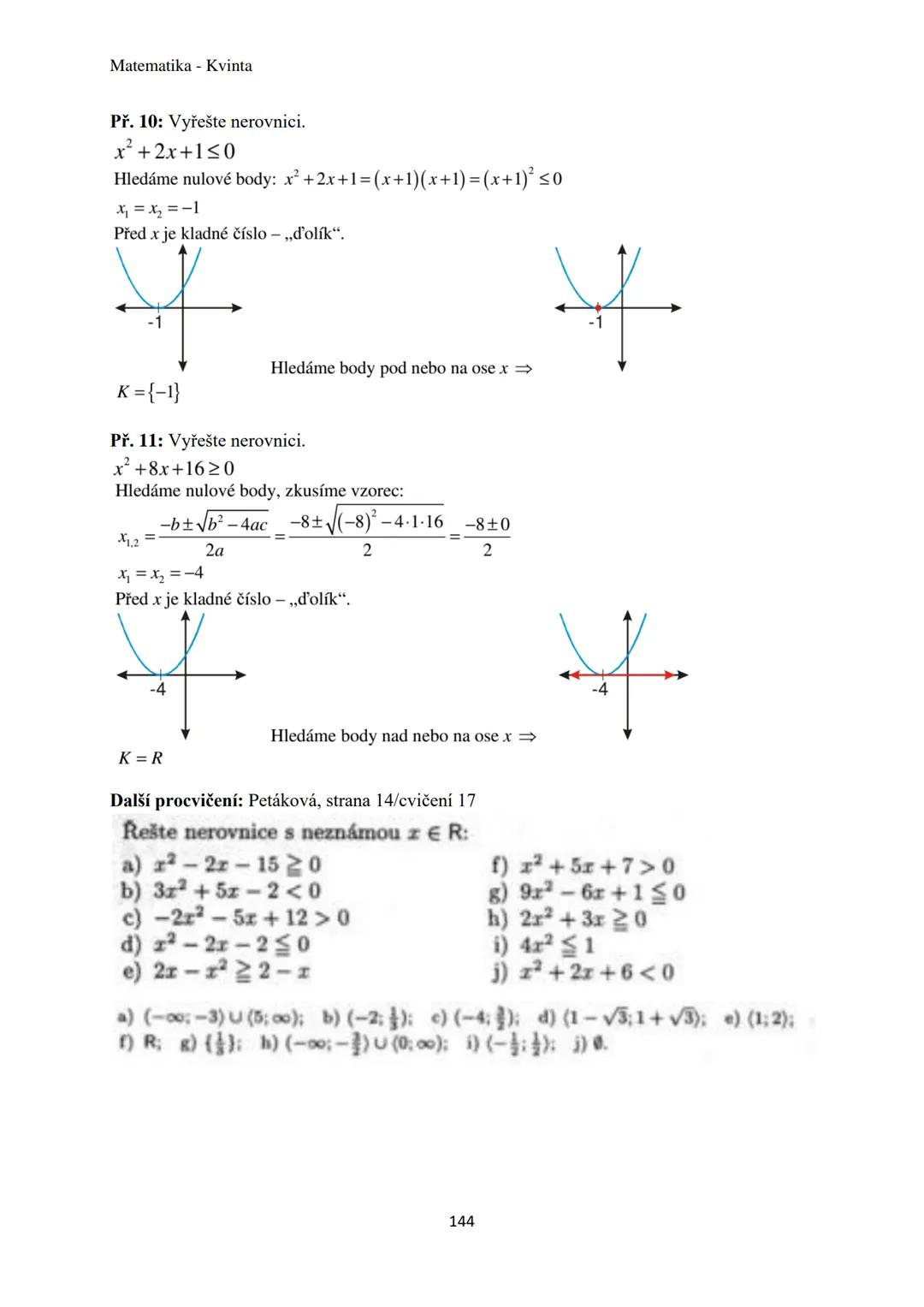 Matematika - Kvinta
Číselné obory..................................................3
Množiny................................................