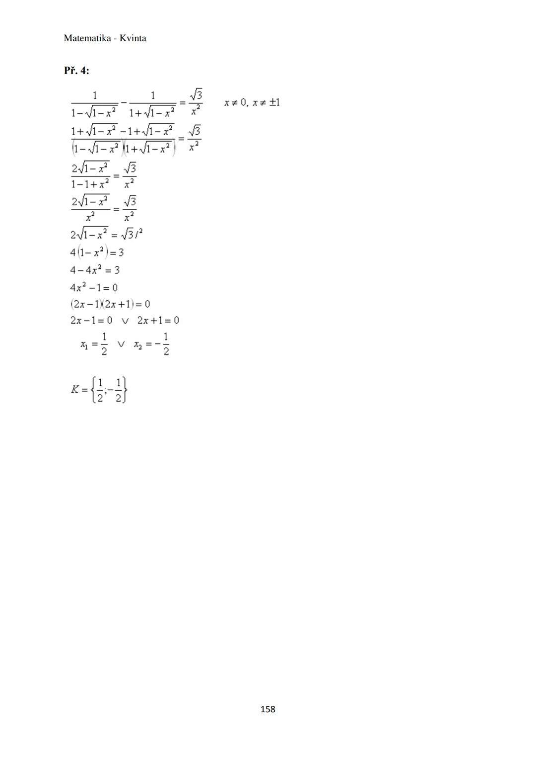 Matematika - Kvinta
Číselné obory..................................................3
Množiny................................................