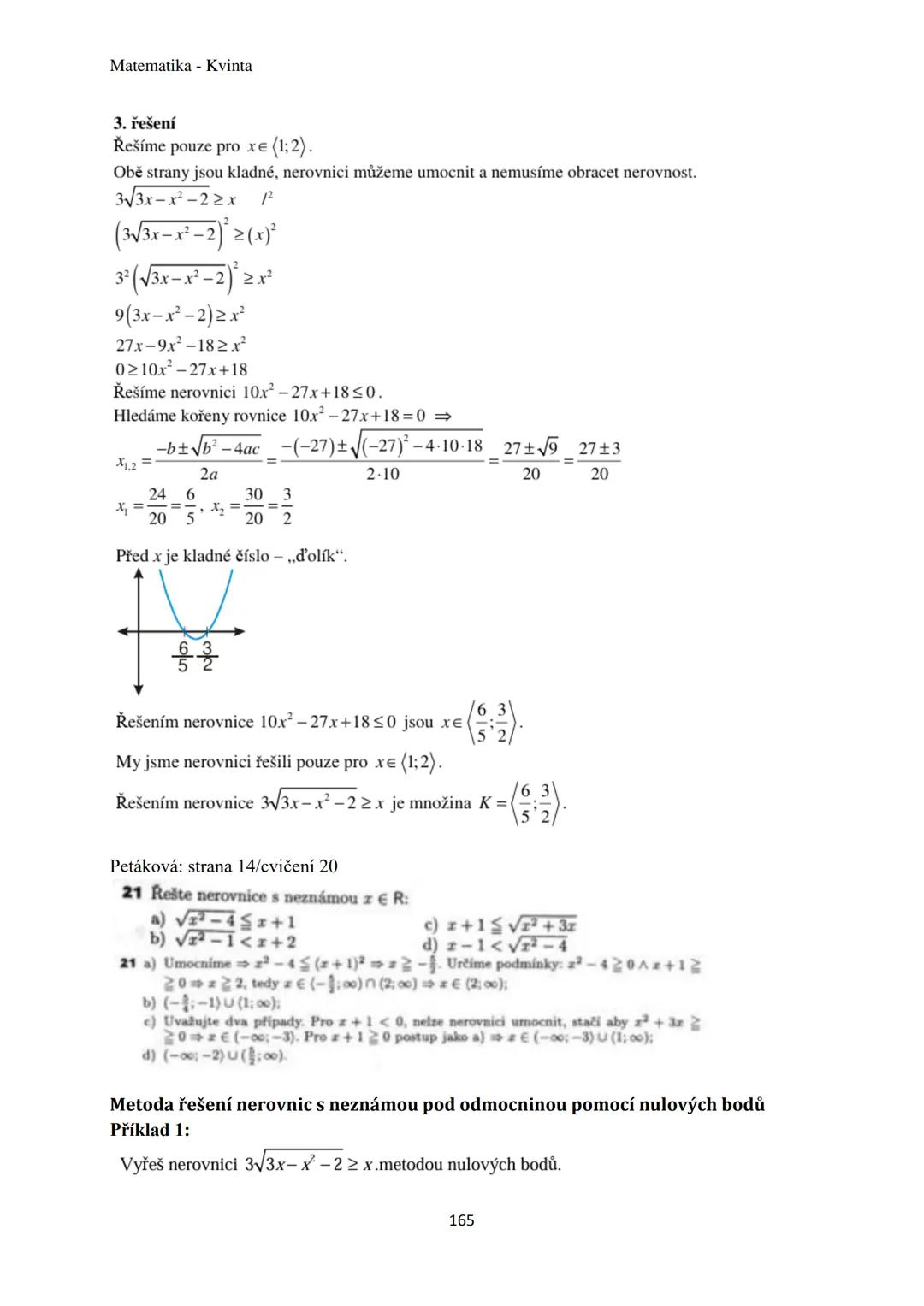 Matematika - Kvinta
Číselné obory..................................................3
Množiny................................................