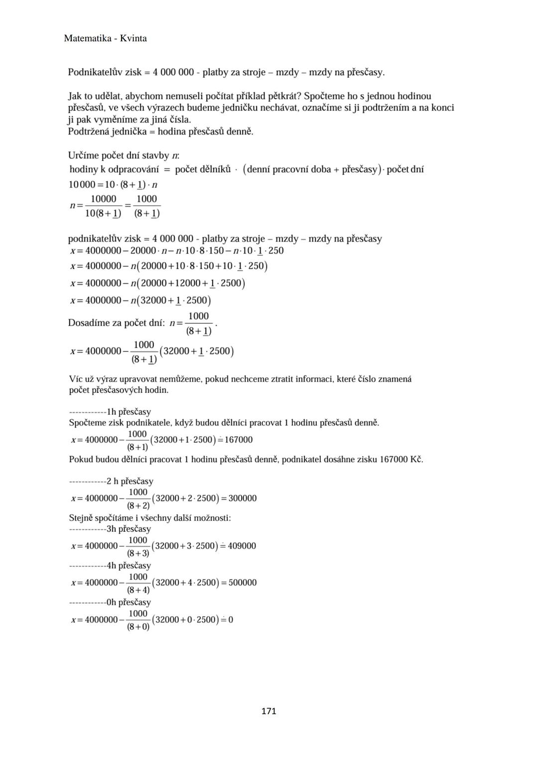 Matematika - Kvinta
Číselné obory..................................................3
Množiny................................................