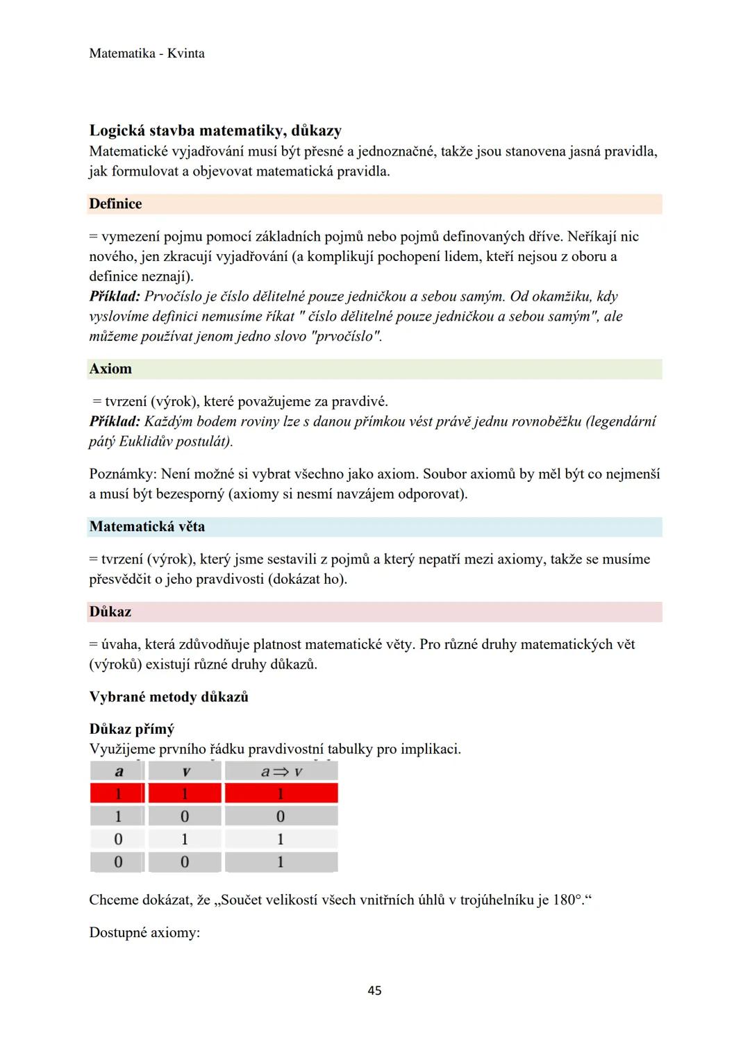 Matematika - Kvinta
Číselné obory..................................................3
Množiny................................................