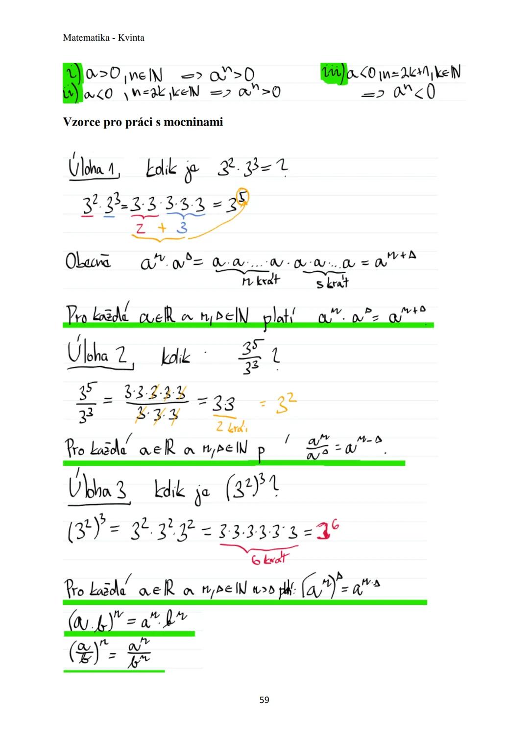 Matematika - Kvinta
Číselné obory..................................................3
Množiny................................................