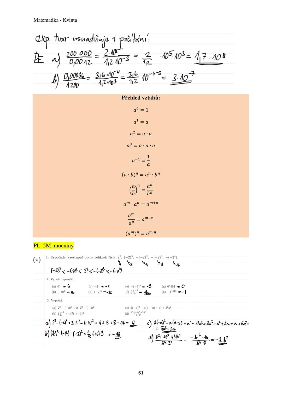 Matematika - Kvinta
Číselné obory..................................................3
Množiny................................................