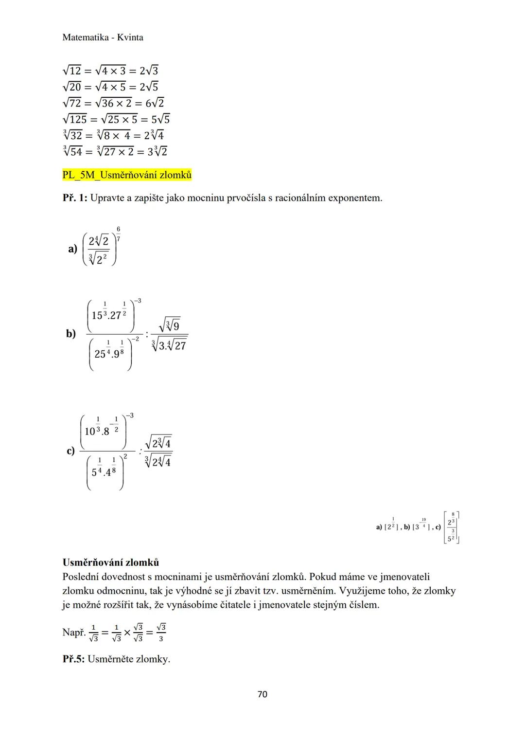 Matematika - Kvinta
Číselné obory..................................................3
Množiny................................................