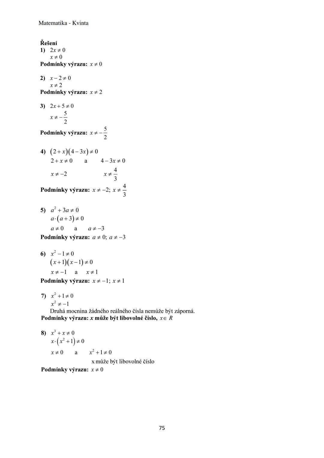 Matematika - Kvinta
Číselné obory..................................................3
Množiny................................................