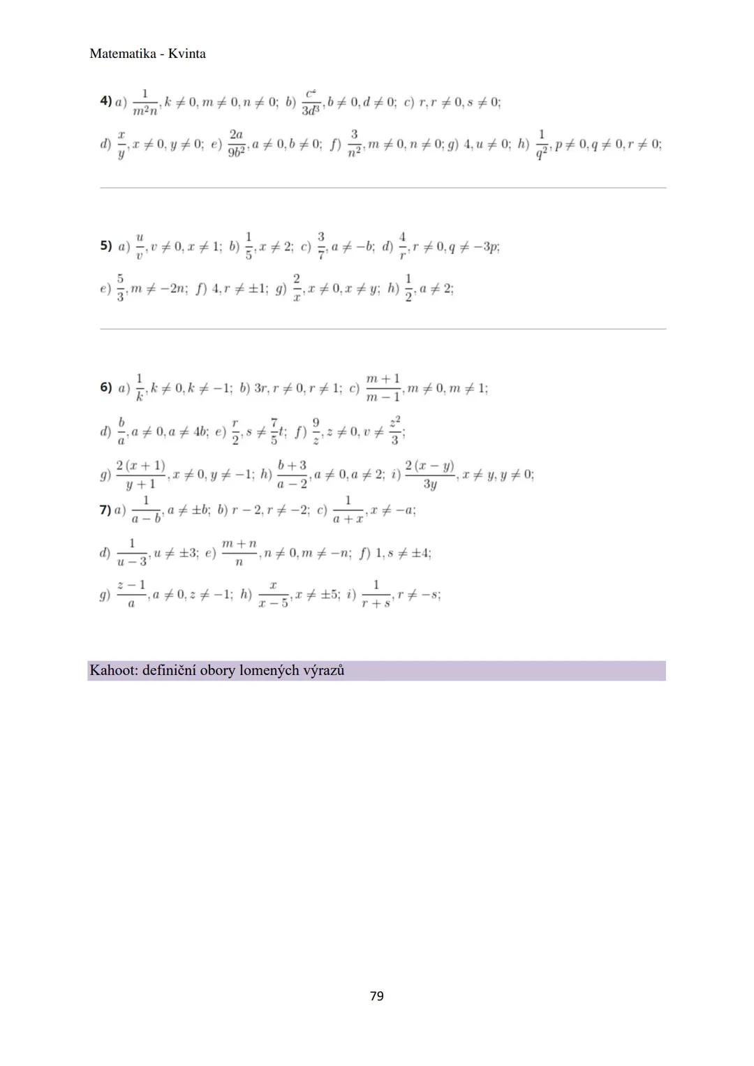 Matematika - Kvinta
Číselné obory..................................................3
Množiny................................................
