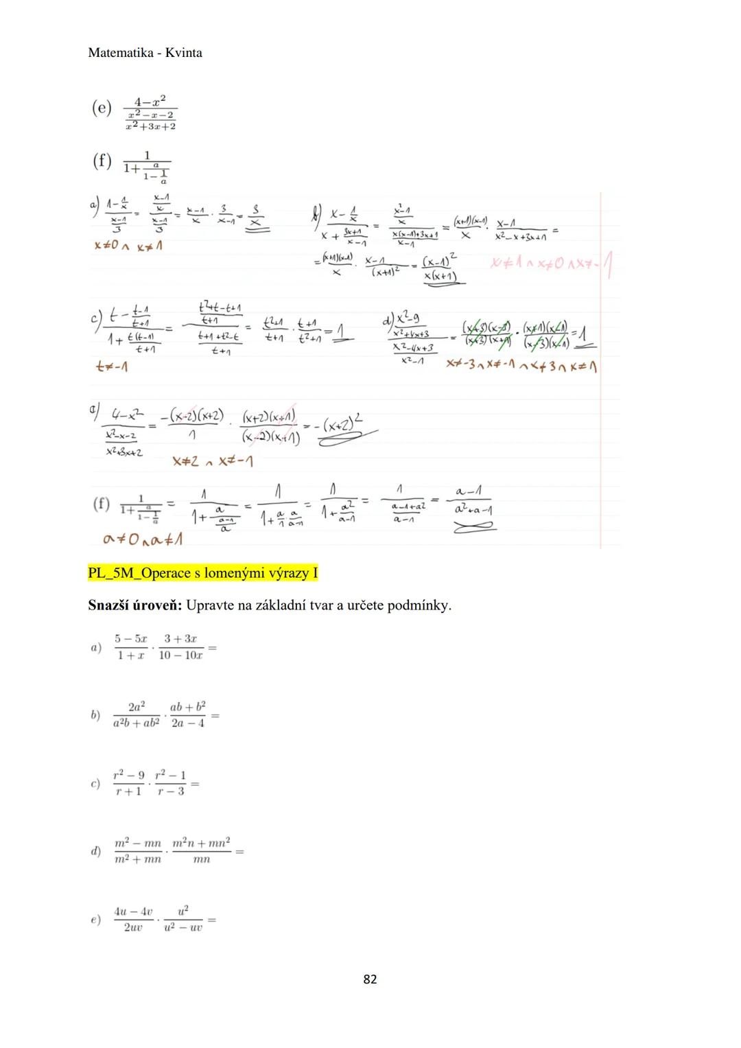 Matematika - Kvinta
Číselné obory..................................................3
Množiny................................................
