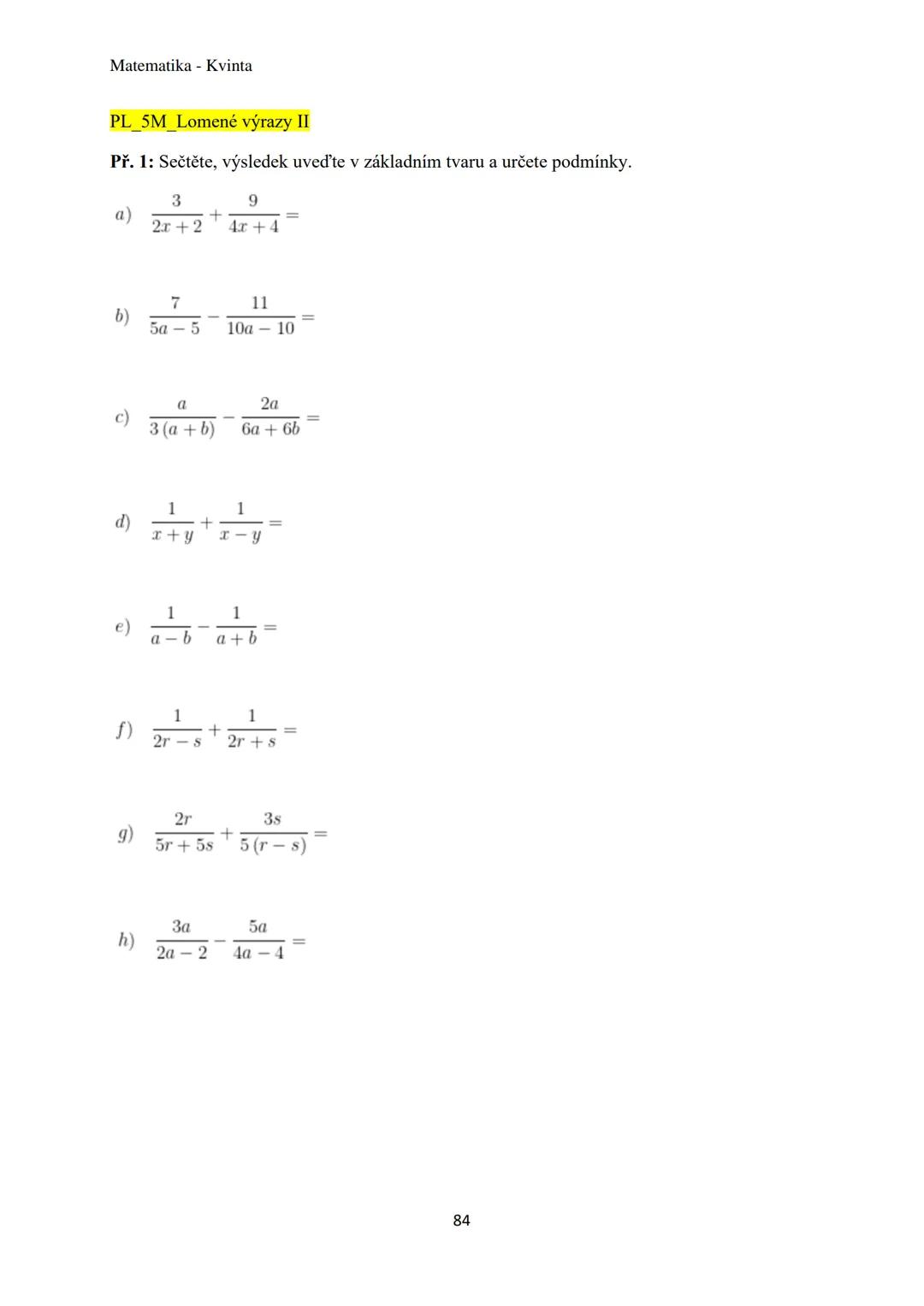 Matematika - Kvinta
Číselné obory..................................................3
Množiny................................................