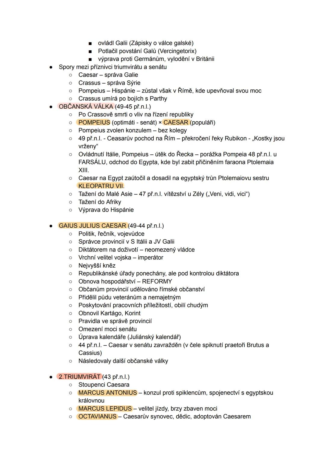 Periodizace římských dějin
4. ANTICKÝ Řím
* DOBA KRÁLOVSKÁ - 8.st.-510 př.n.l. REPUBLIKA - 509-31 př.n.l.
* CÍSAŘSTVÍ
* PRINCIPÁ