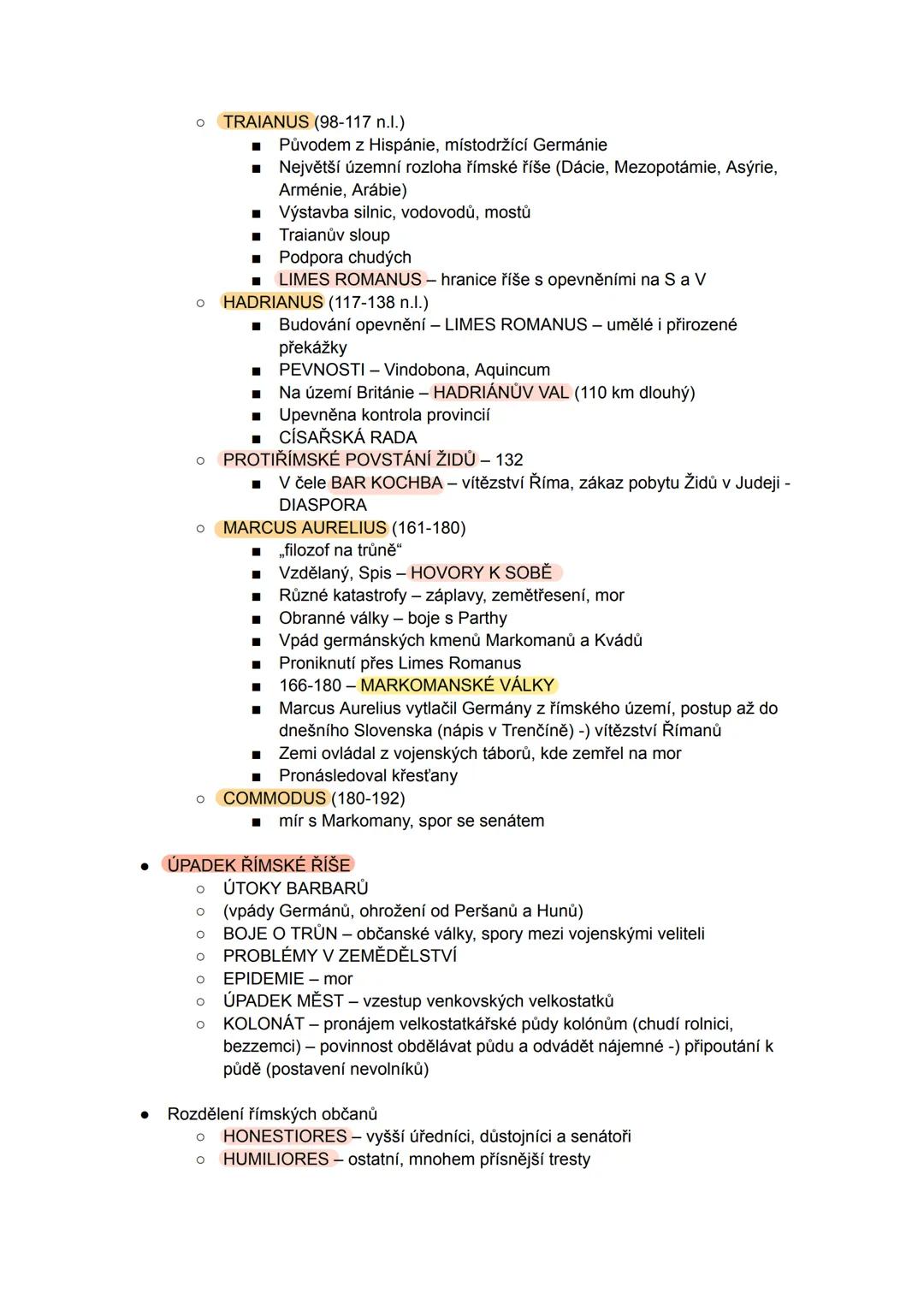 Periodizace římských dějin
4. ANTICKÝ Řím
* DOBA KRÁLOVSKÁ - 8.st.-510 př.n.l. REPUBLIKA - 509-31 př.n.l.
* CÍSAŘSTVÍ
* PRINCIPÁ