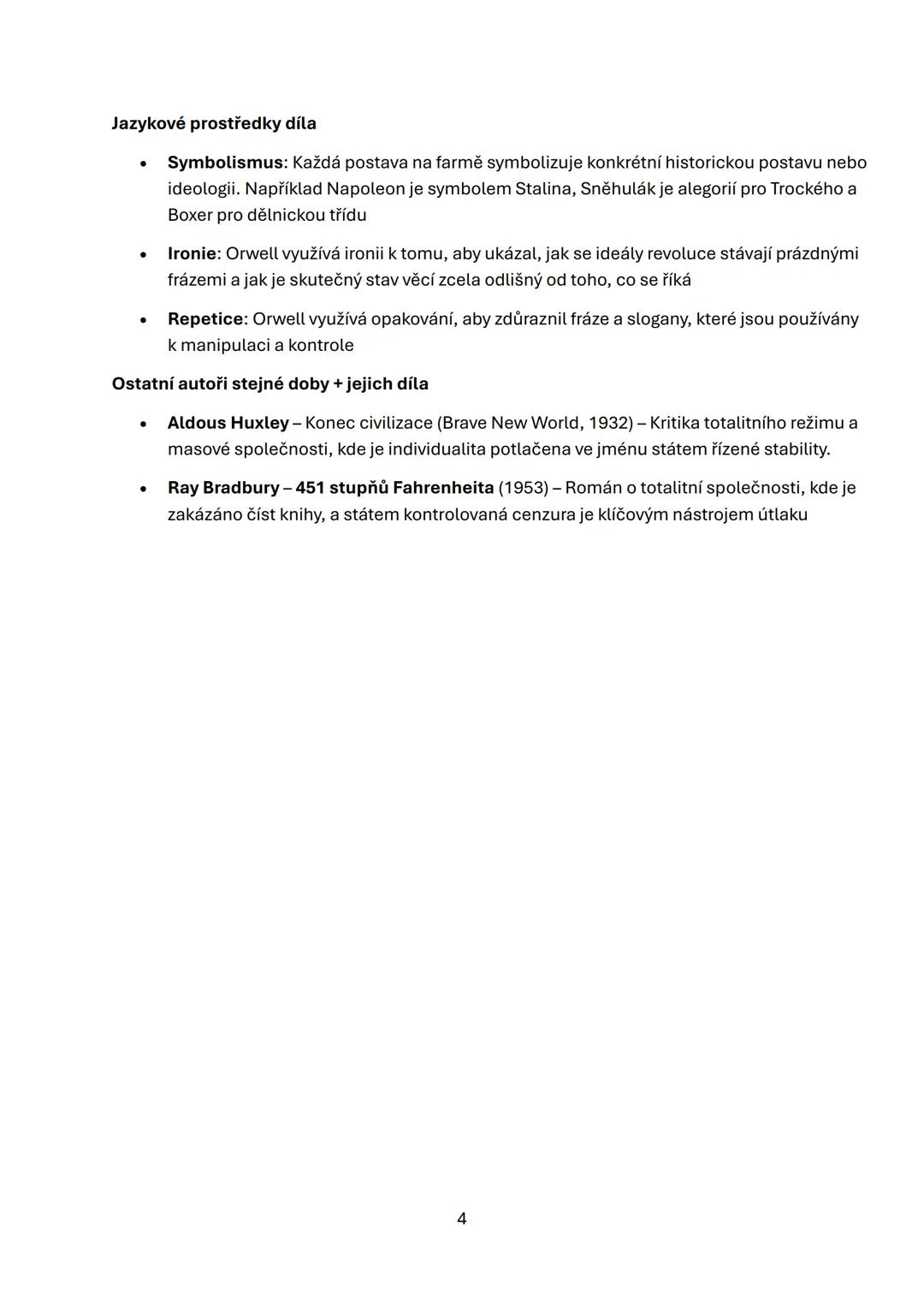 # GEORGE ORWELL - FARMA ZVÍŘAT
Farma zvířat je politická alegorie, která zobrazuje vzestup totalitního režimu skrze příběh zvířat,
která svr
