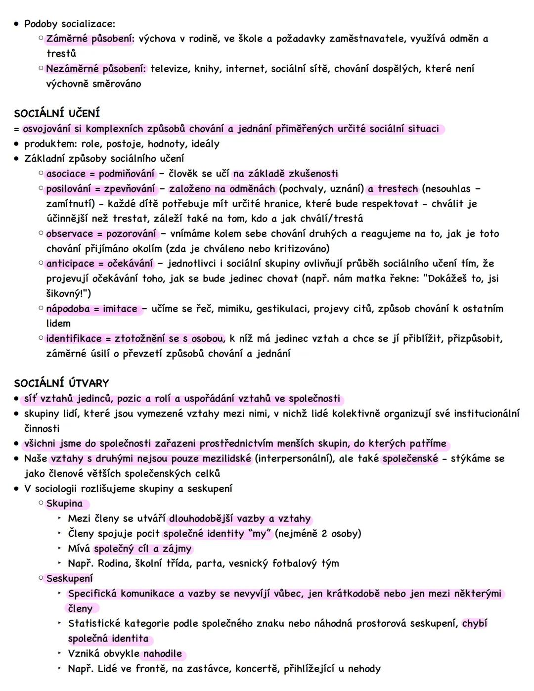 # BYTOST SOCIÁLNÍ
POJETÍ ČLOVĚKA
* Člověk jako individuální bytost – souvislost s psychologií
* formování osobnosti: vnitřní fakto