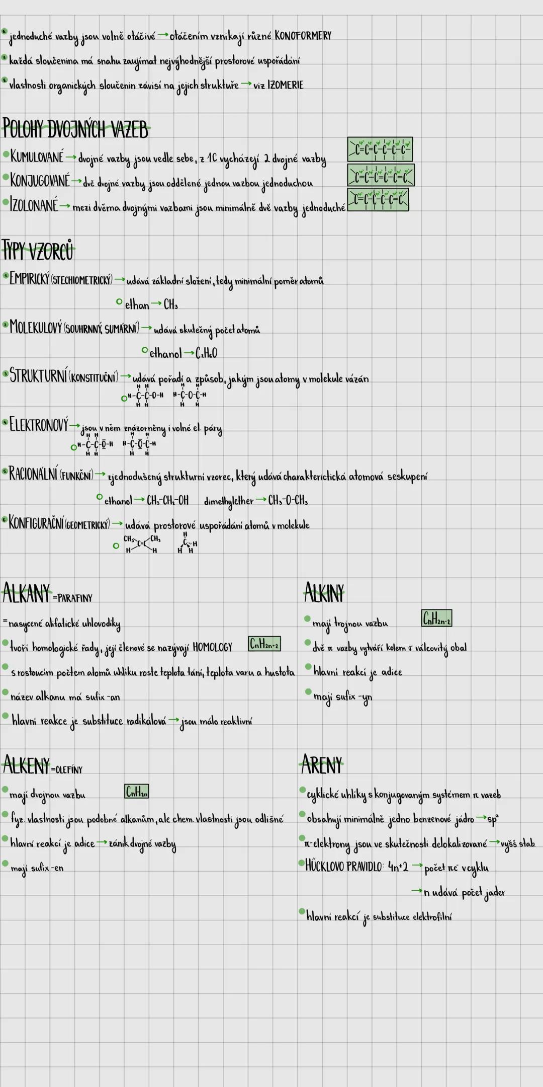 # ORGANICKÉ NÁZVOSLOVÍ
* organická chemie studuje chemii uhlíku má schopnost se řetězd
* ORGANICKÉ SLOUČENINY-sloučeniny Ca dalších prv