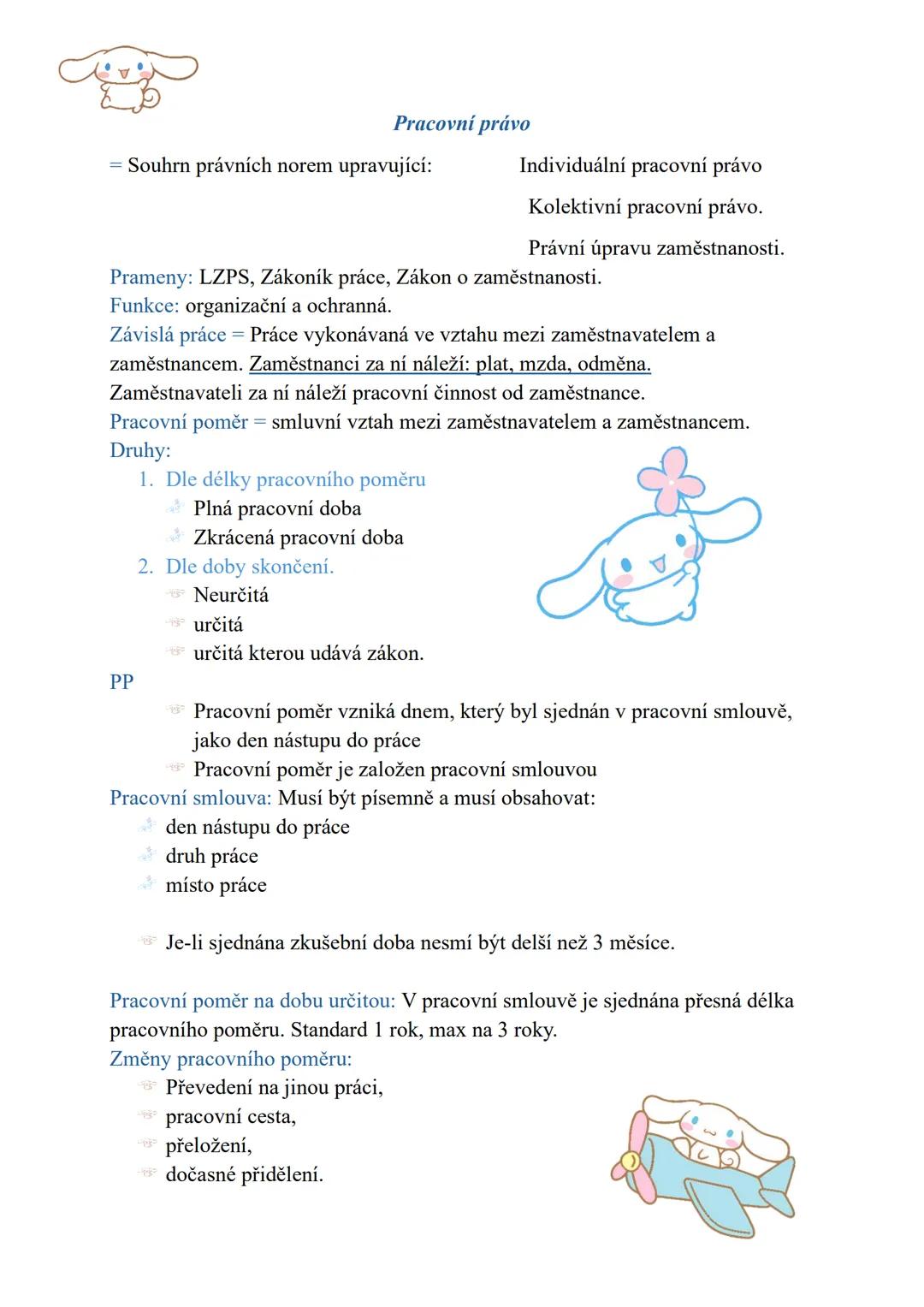# Pracovní právο
= Souhrn právních norem upravující: Individuální pracovní právo
Kolektivní pracovní právo.
Právní úpravu zaměstnanosti.