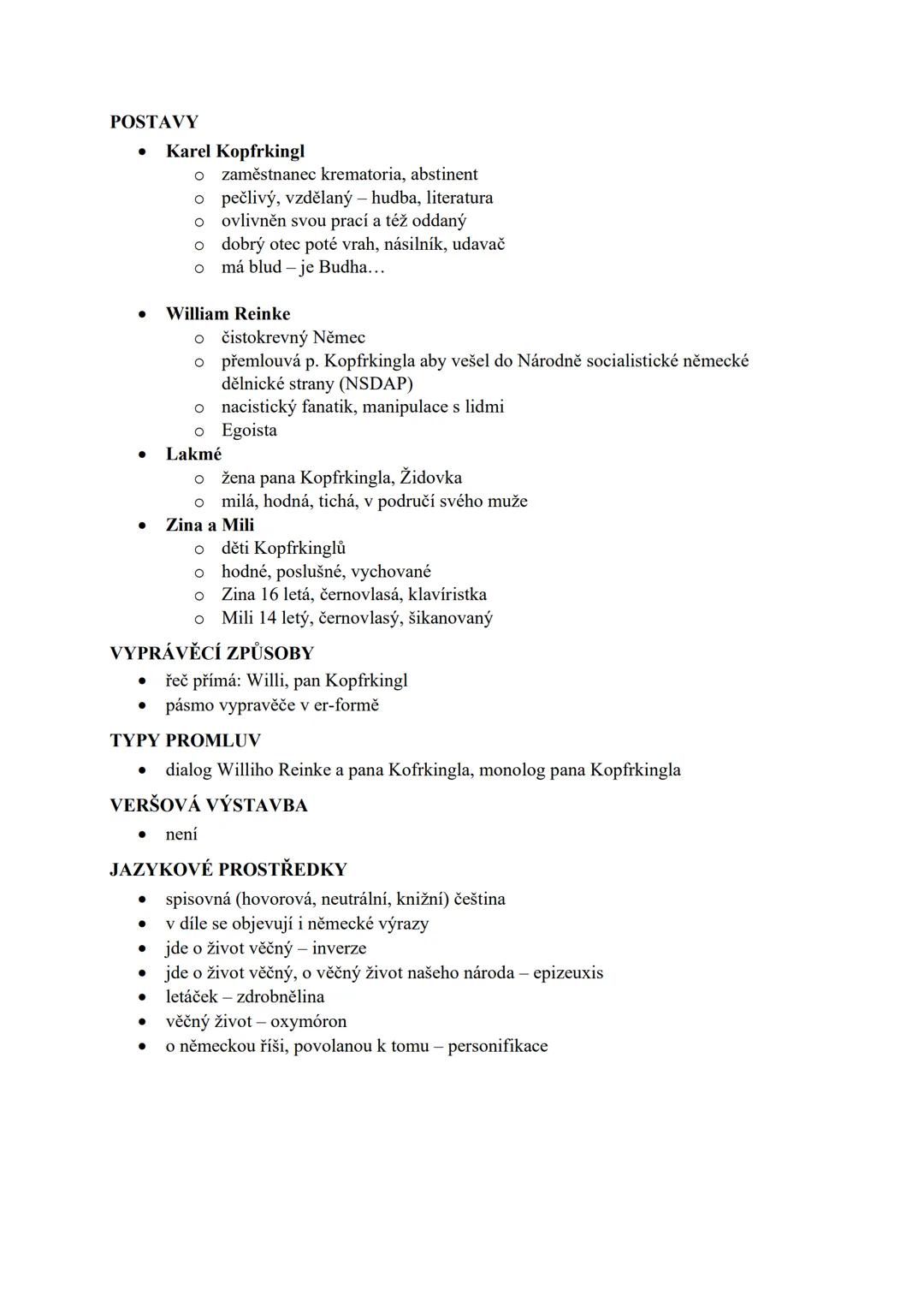 --- OCR Start ---
TÉMA
Spalovač mrtvol
Ladislav Fuks
KONTEXT AUTOROVY TVORBY
Ladislav Fuks (1923-1994)
český prozaik, autor především psycho
