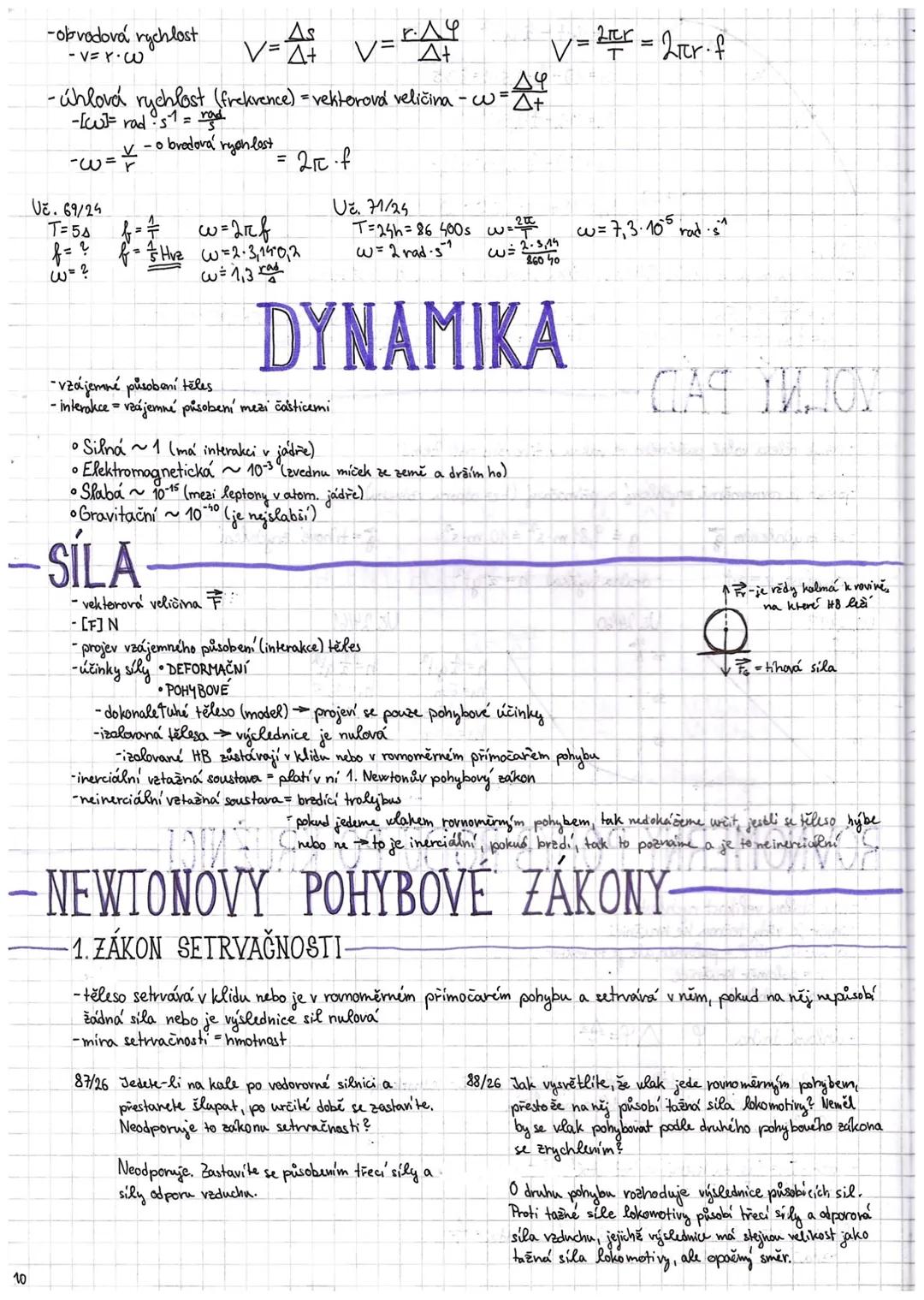 --- OCR Start ---
MECHANIKA
-dělí se na 2 hlavní části
OKINEMATIKA-pohyb pouze popisuje
-ptá se jak!
DYNAMIKA - ptá se proč?
K۰۱۰N-EM-A-T۰۱-