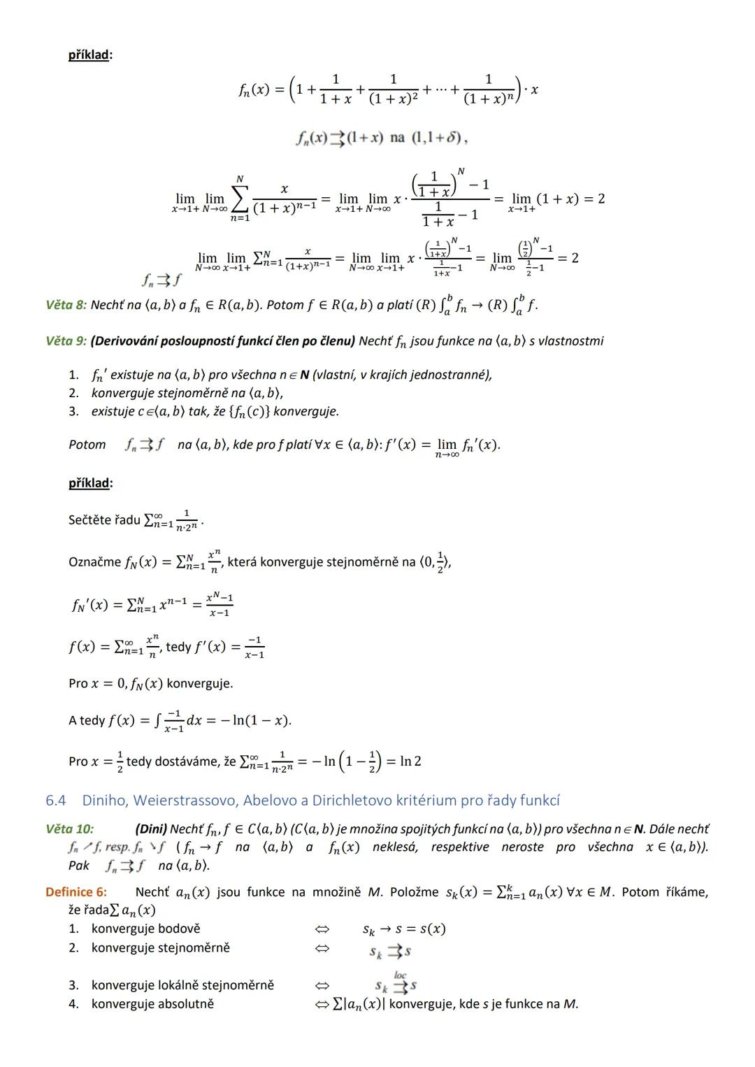 # ŠTÁTNICOVÉ OTÁZKY
# MATEMATIKA
BAKALÁRSKE ŠTÚDIUM MATEMATIKY SE ZAMERENIEM NA VZDELÁVANÍ
FRAJERI Obsah
1 Základy matematické analýzy
1.1