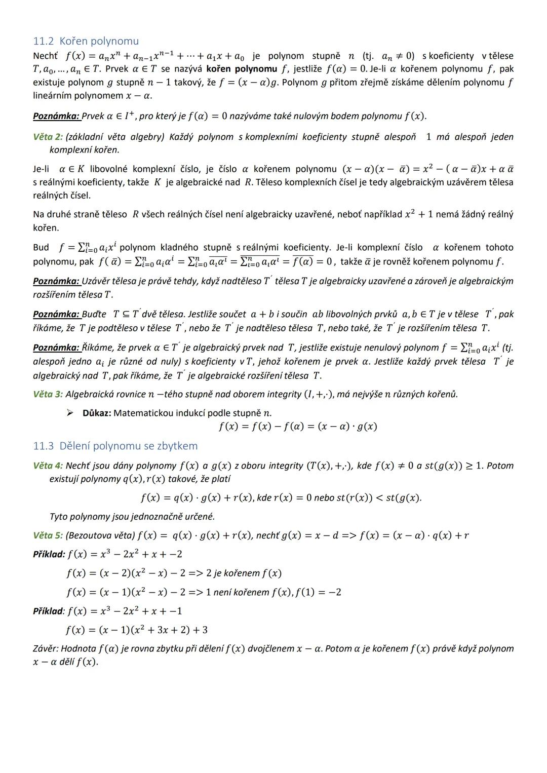# ŠTÁTNICOVÉ OTÁZKY
# MATEMATIKA
BAKALÁRSKE ŠTÚDIUM MATEMATIKY SE ZAMERENIEM NA VZDELÁVANÍ
FRAJERI Obsah
1 Základy matematické analýzy
1.1
