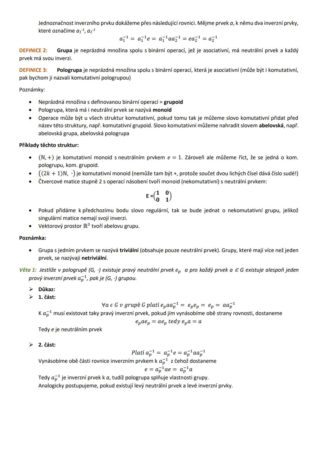 # ŠTÁTNICOVÉ OTÁZKY
# MATEMATIKA
BAKALÁRSKE ŠTÚDIUM MATEMATIKY SE ZAMERENIEM NA VZDELÁVANÍ
FRAJERI Obsah
1 Základy matematické analýzy
1.1