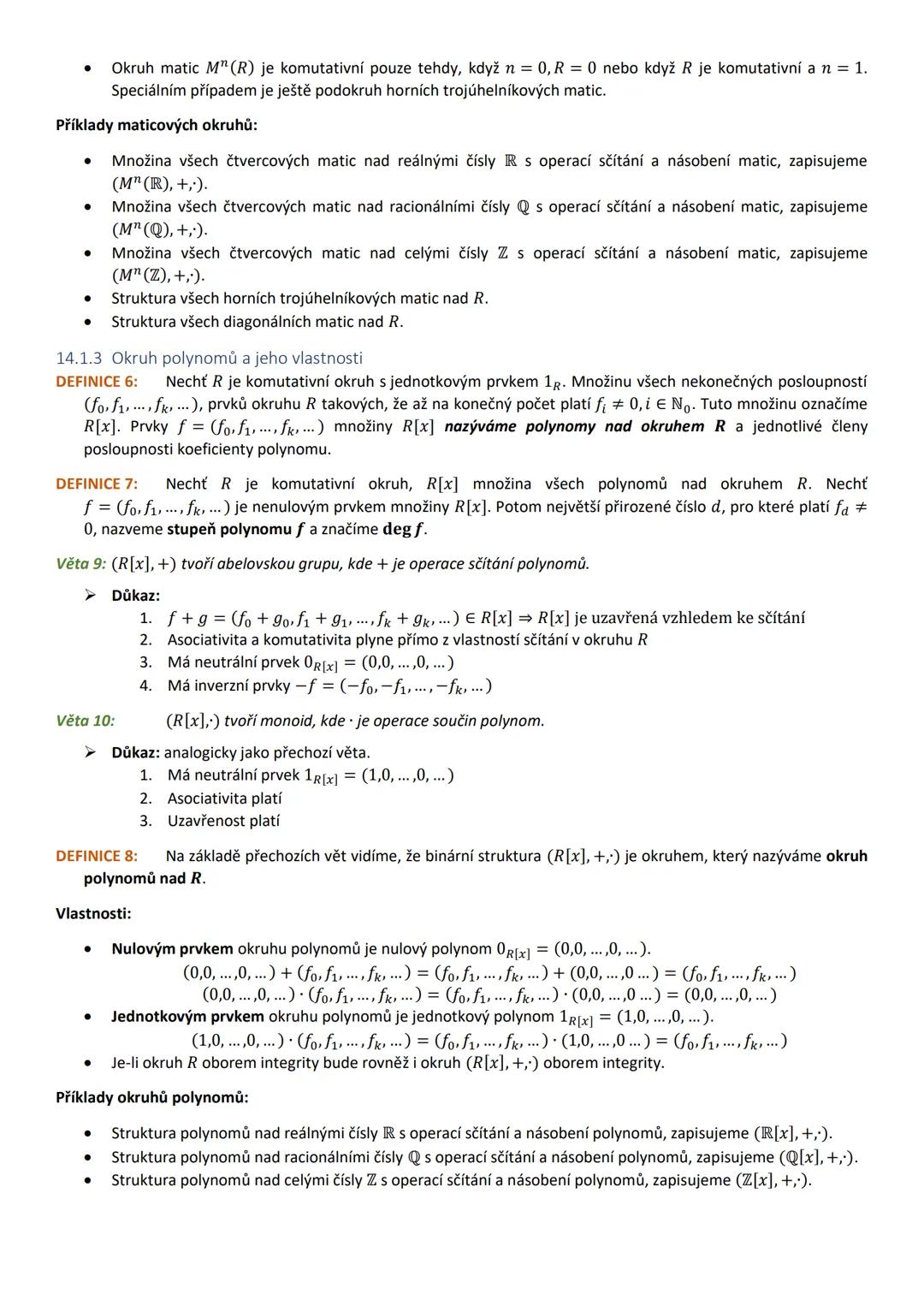 # ŠTÁTNICOVÉ OTÁZKY
# MATEMATIKA
BAKALÁRSKE ŠTÚDIUM MATEMATIKY SE ZAMERENIEM NA VZDELÁVANÍ
FRAJERI Obsah
1 Základy matematické analýzy
1.1